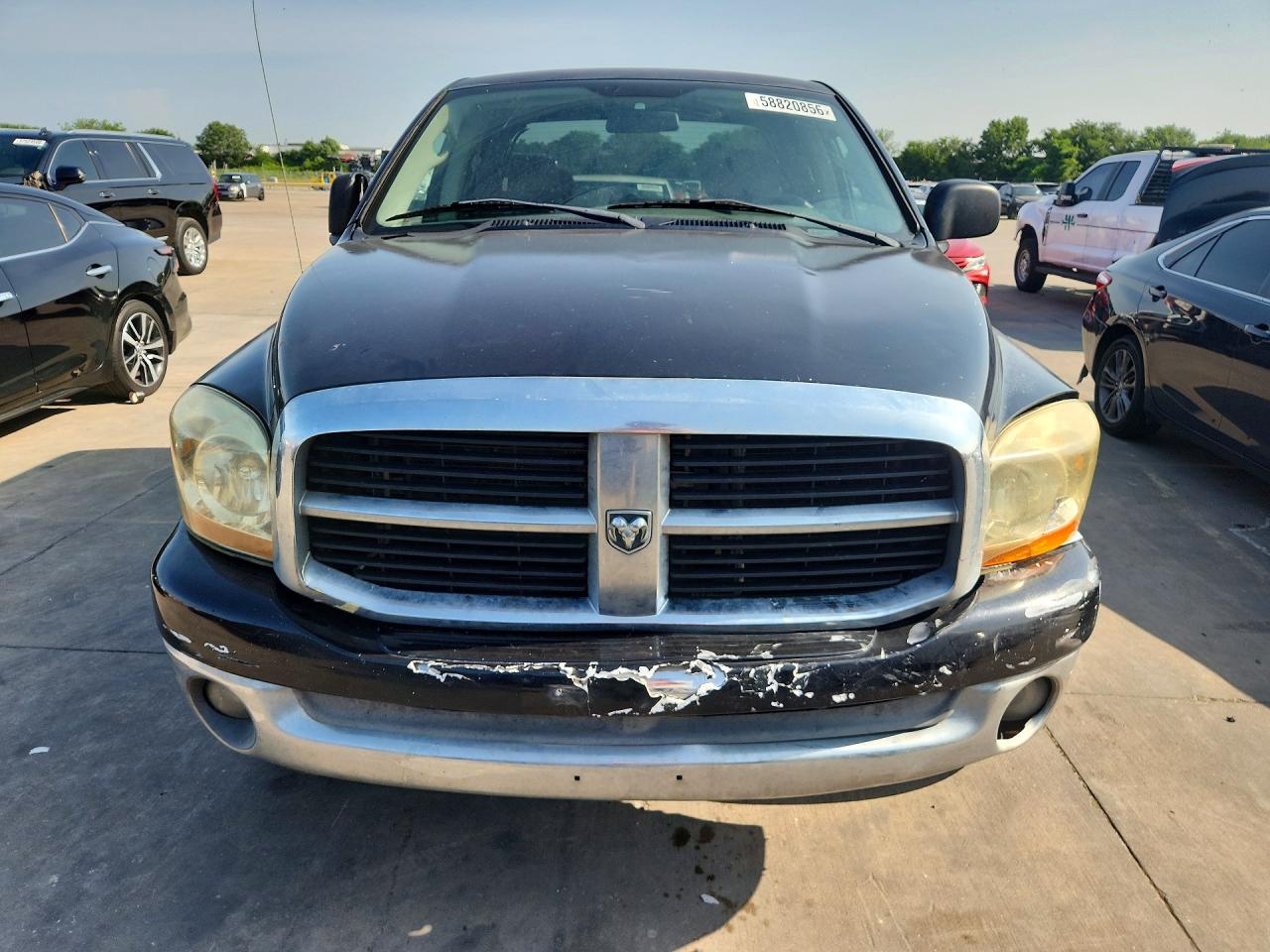 2007 Dodge Ram 1500 St Black vin: 1D7HA18237S249022