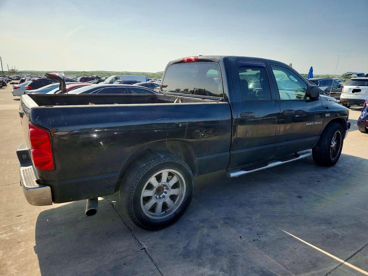 2007 Dodge Ram 1500 St Black vin: 1D7HA18237S249022