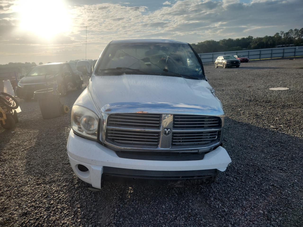 2008 Dodge Ram 1500 St White vin: 1D7HA18238J107681