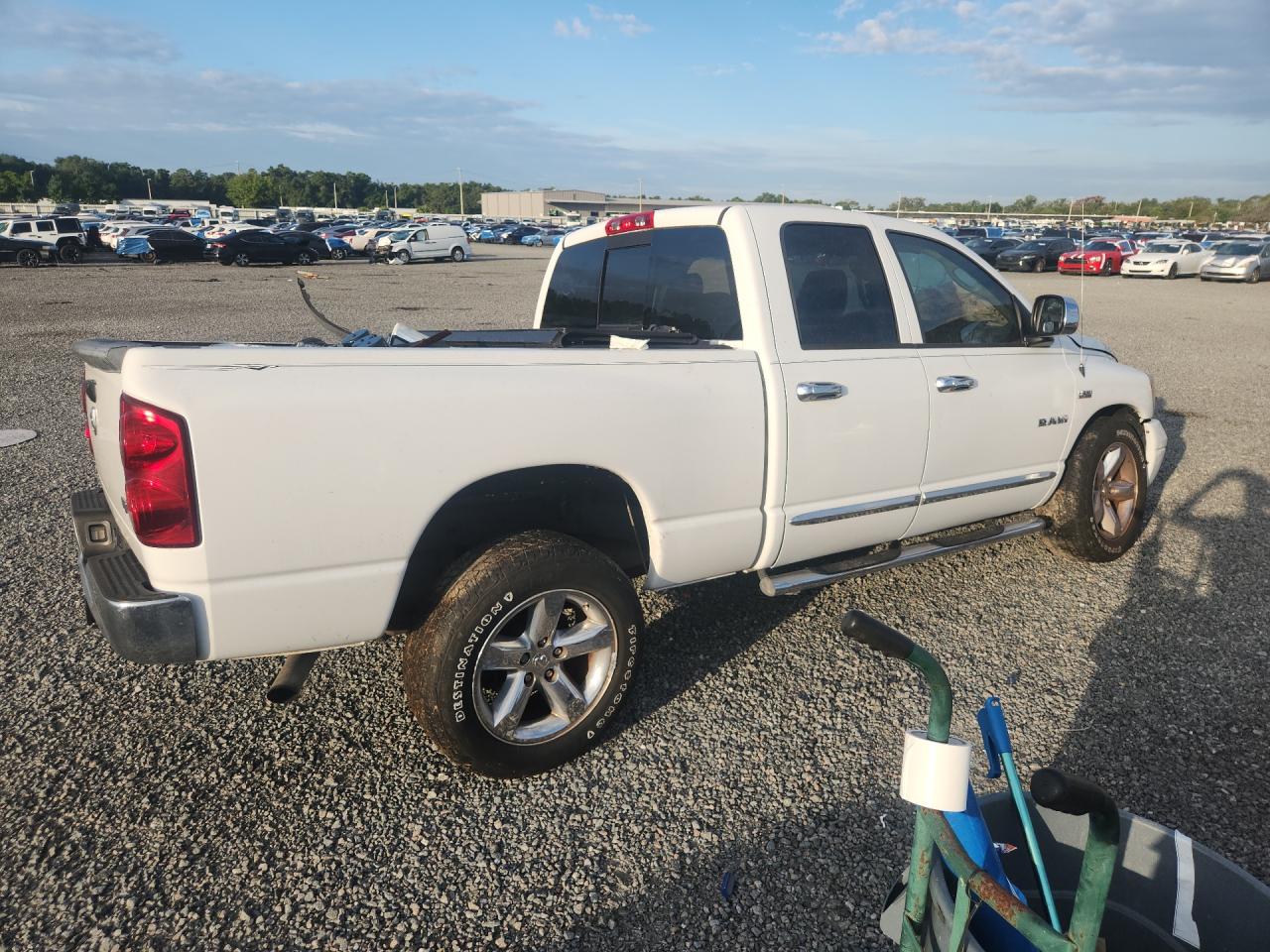 2008 Dodge Ram 1500 St White vin: 1D7HA18238J107681
