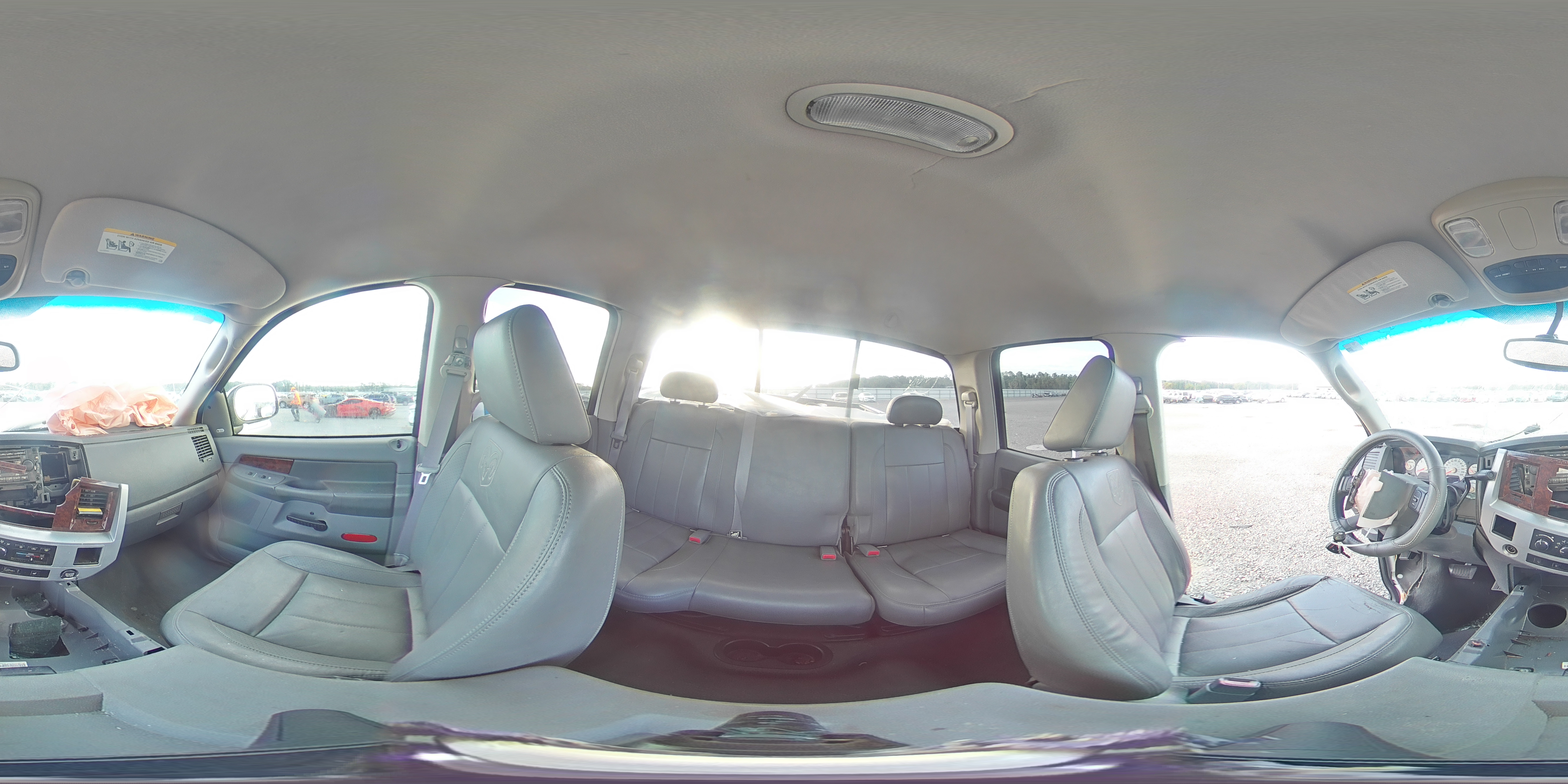 2008 Dodge Ram 1500 St White vin: 1D7HA18238J107681