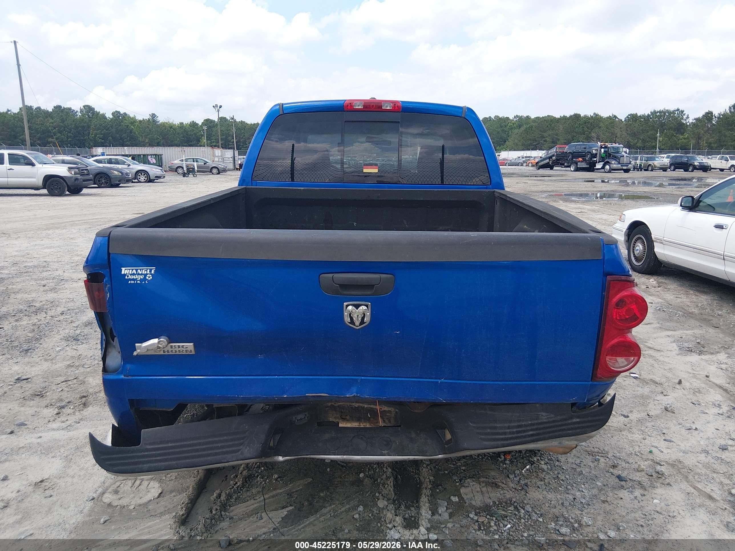 2008 Dodge Ram 1500 Slt Blue vin: 1D7HA18238S591233