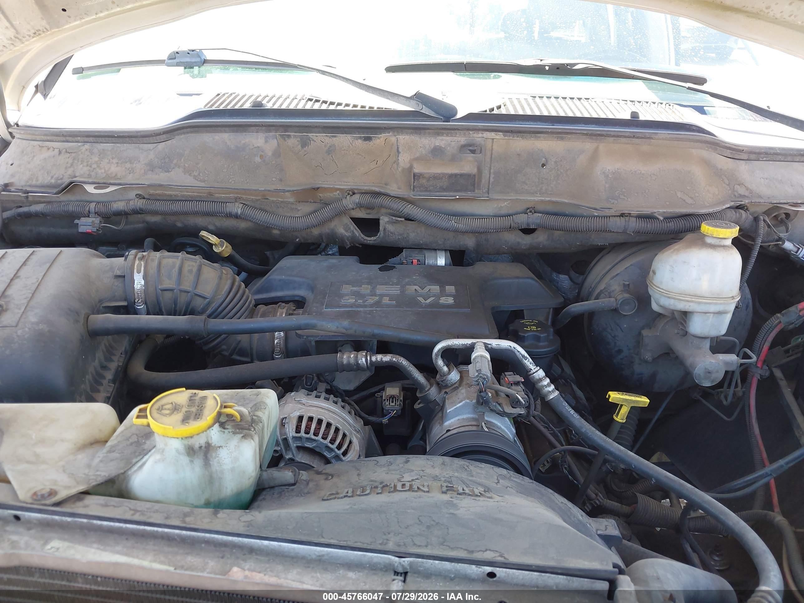 2006 Dodge Ram 1500 Slt Серебряный vin: 1D7HA18246S627394