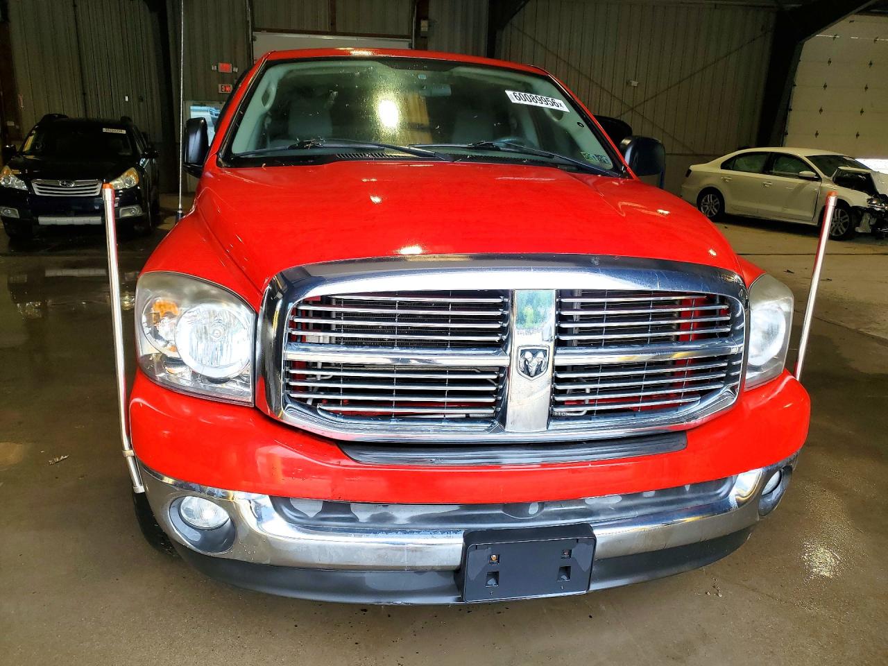2007 Dodge Ram 1500 St Red vin: 1D7HA18247S167672