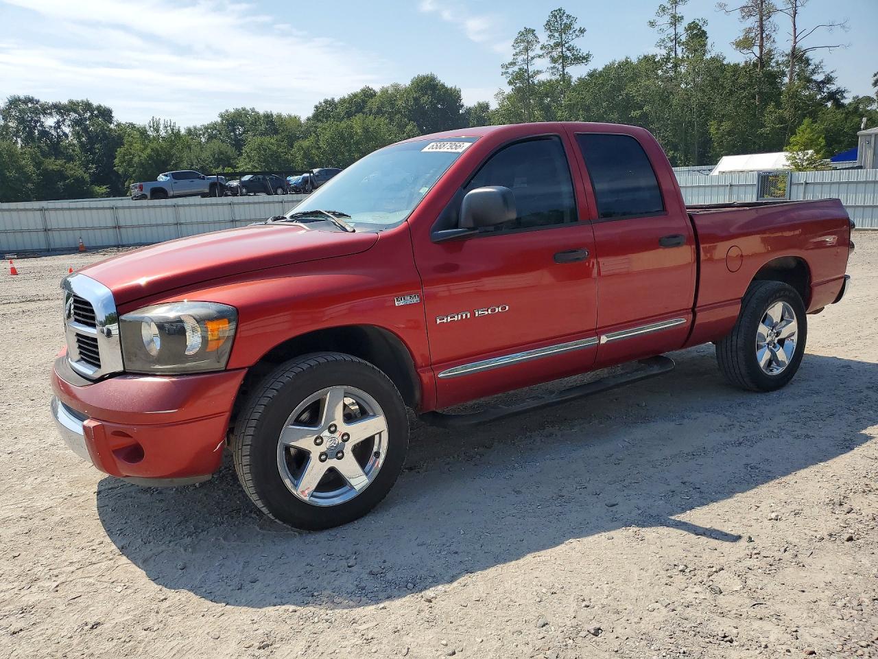 2007 Dodge Ram 1500 St Красный vin: 1D7HA18247S179482