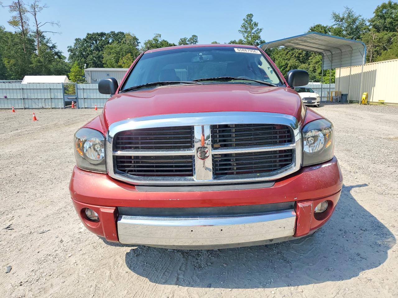 2007 Dodge Ram 1500 St Красный vin: 1D7HA18247S179482