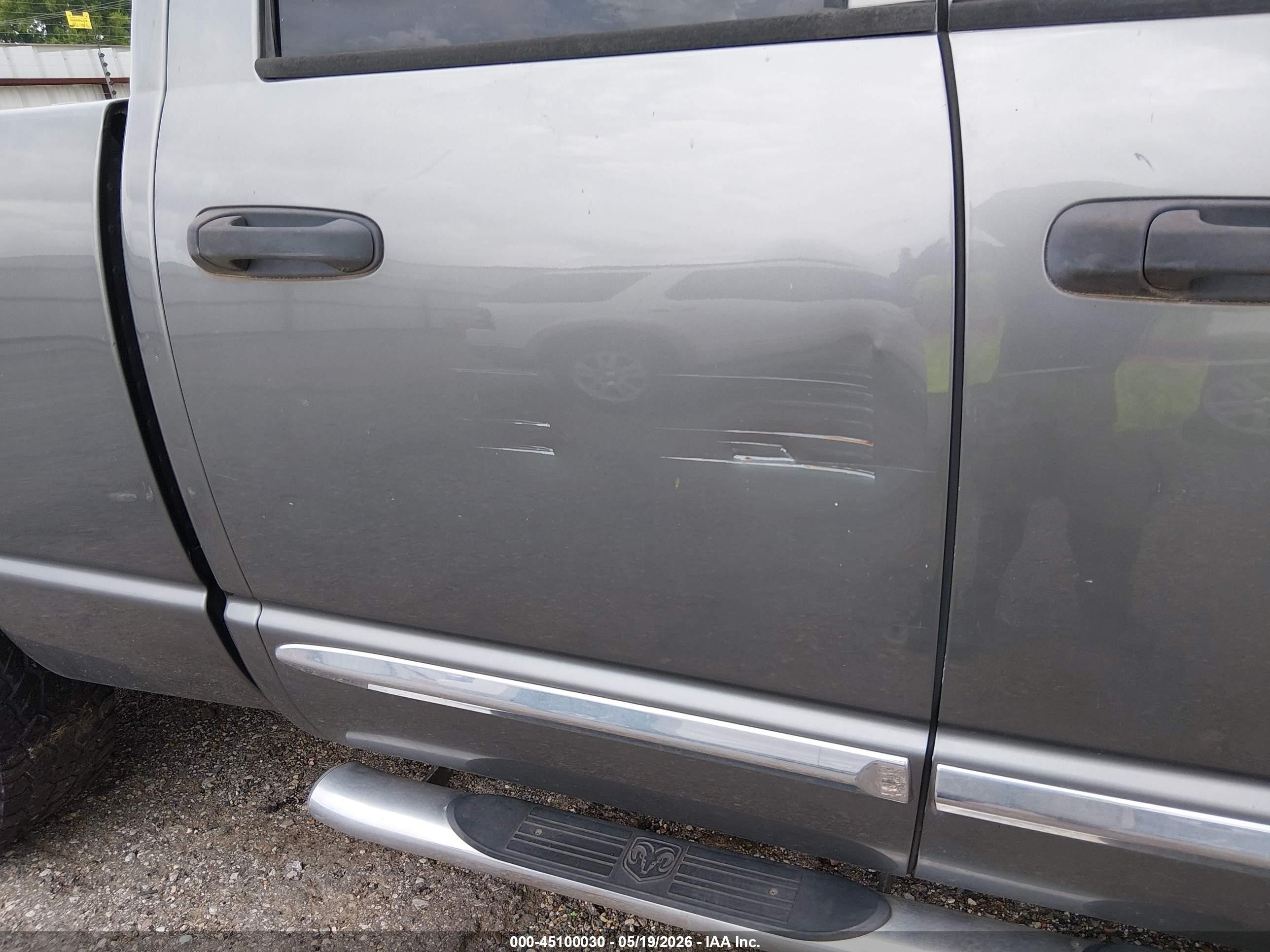 2007 Dodge Ram 1500 Laramie Gray vin: 1D7HA18247S222315
