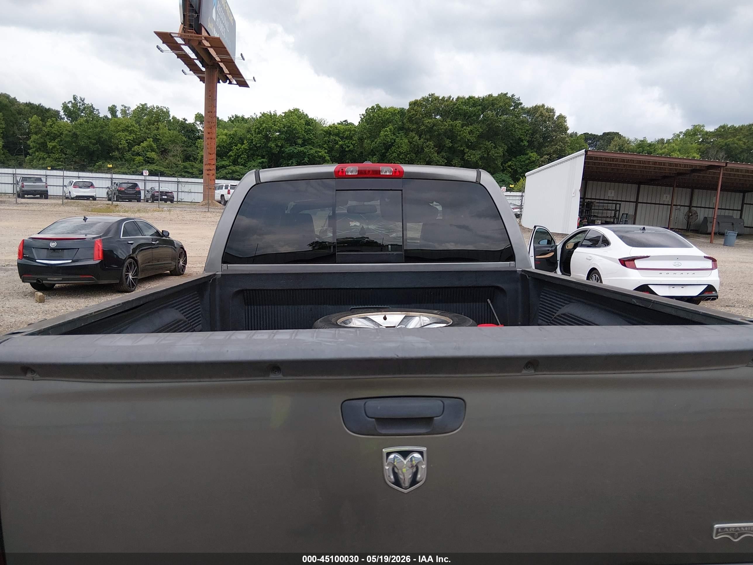 2007 Dodge Ram 1500 Laramie Gray vin: 1D7HA18247S222315