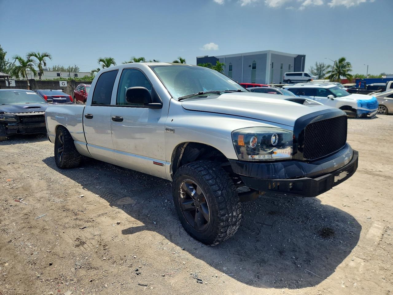 2008 Dodge Ram 1500 St Silver vin: 1D7HA18248J117250