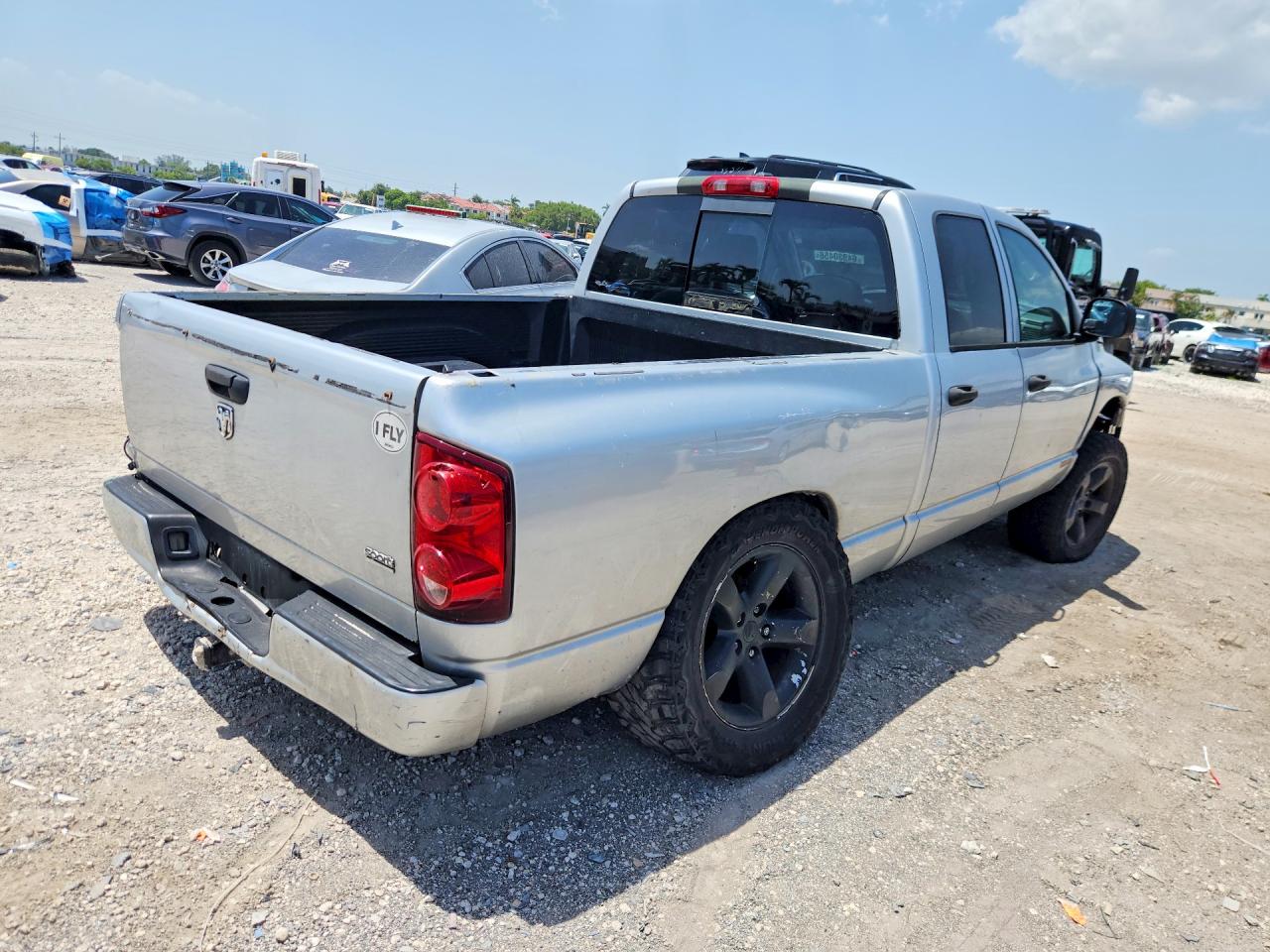 2008 Dodge Ram 1500 St Silver vin: 1D7HA18248J117250