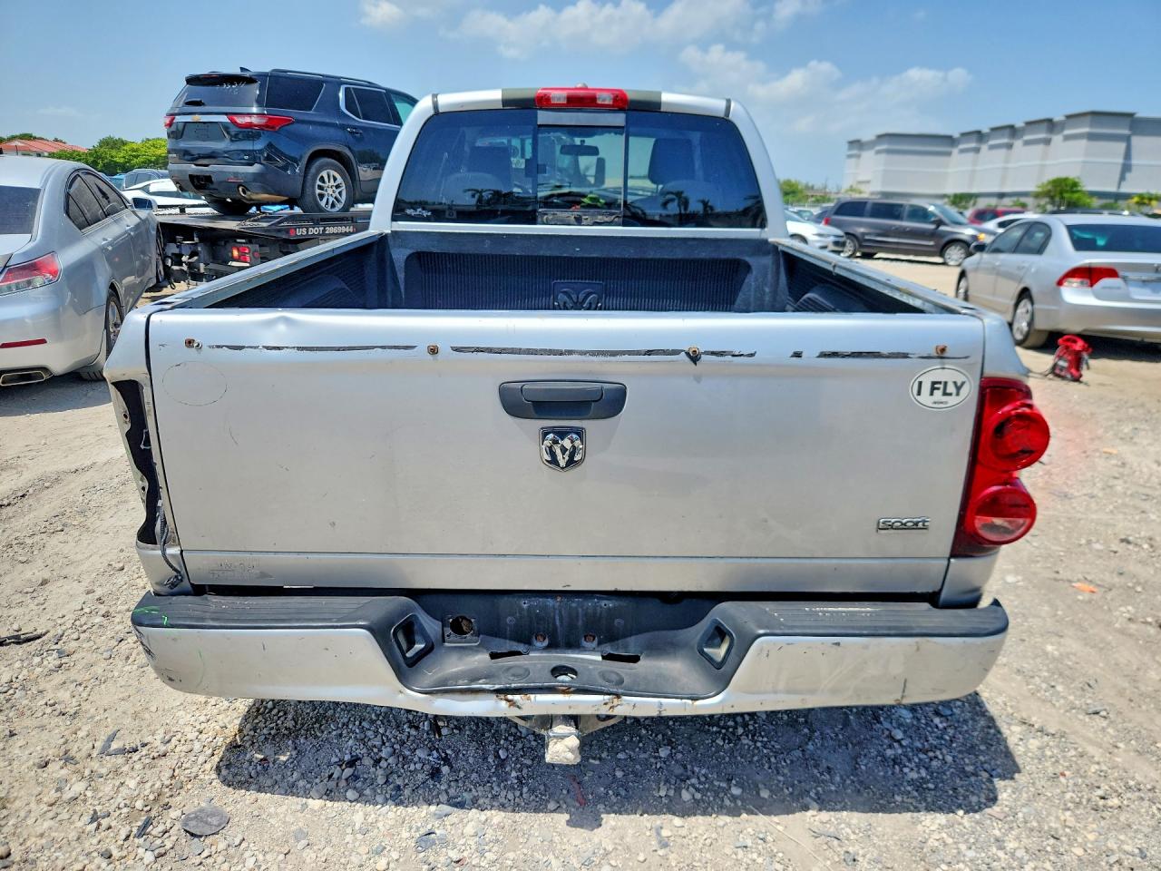 2008 Dodge Ram 1500 St Silver vin: 1D7HA18248J117250