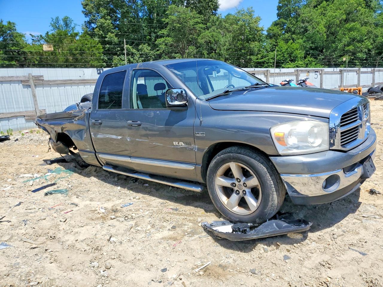 2008 Dodge Ram 1500 St Gray vin: 1D7HA18248S592374