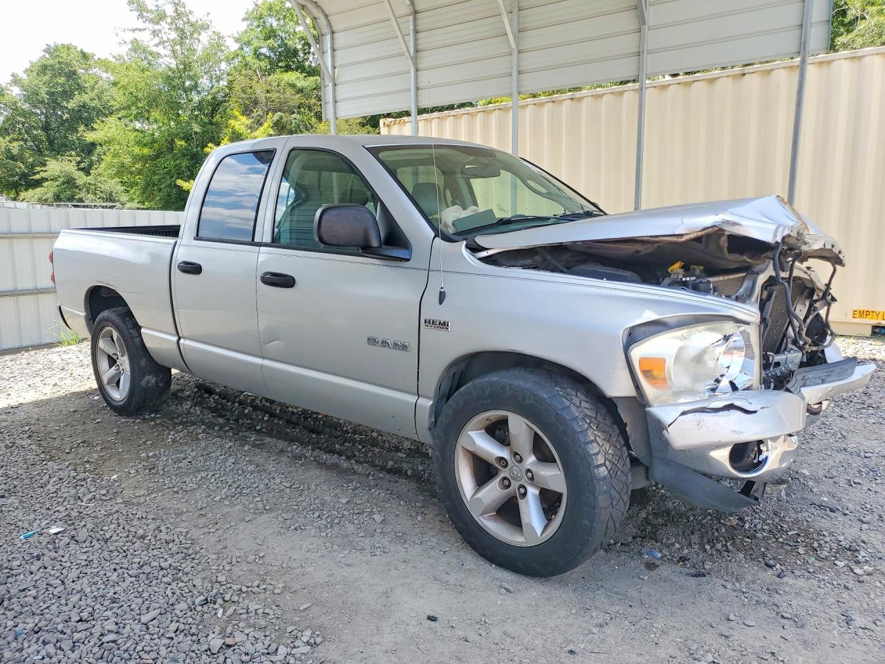 2008 Dodge Ram 1500 St Silver vin: 1D7HA18248S631609