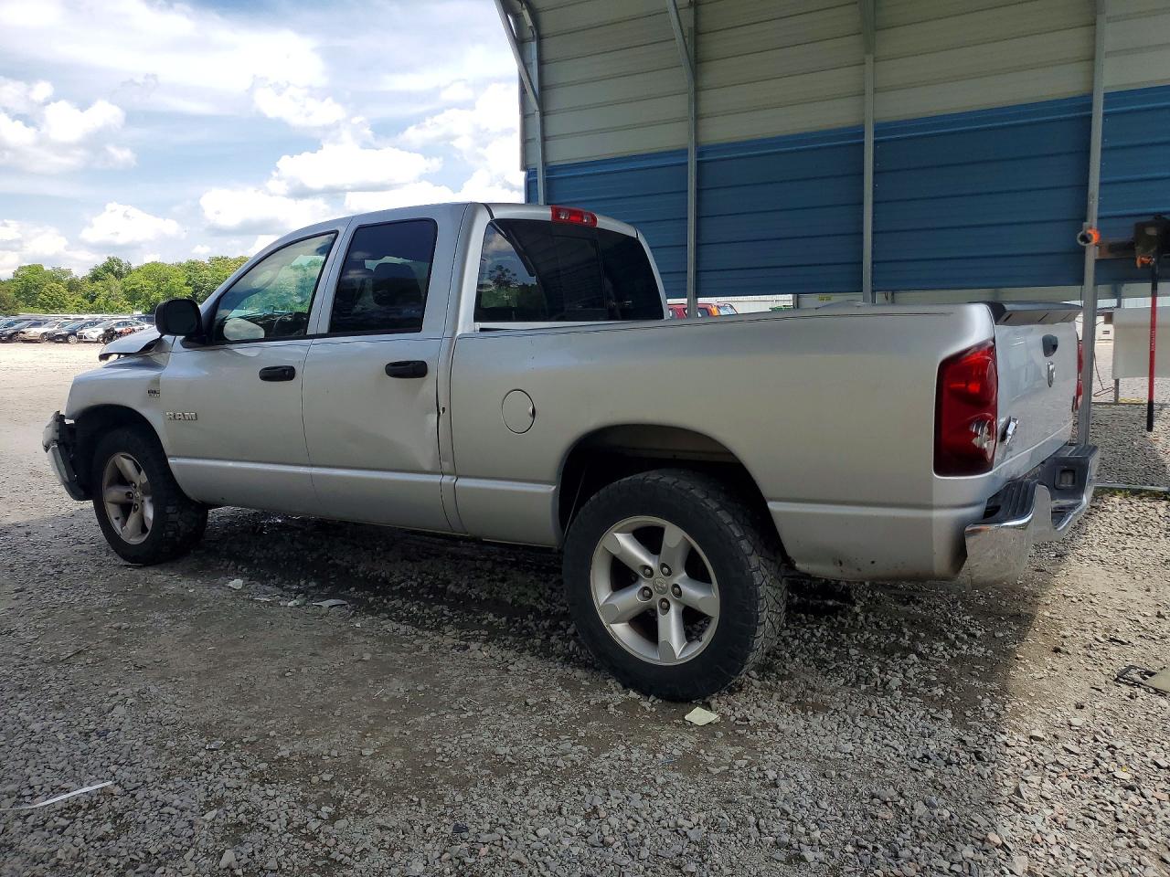 2008 Dodge Ram 1500 St Silver vin: 1D7HA18248S631609