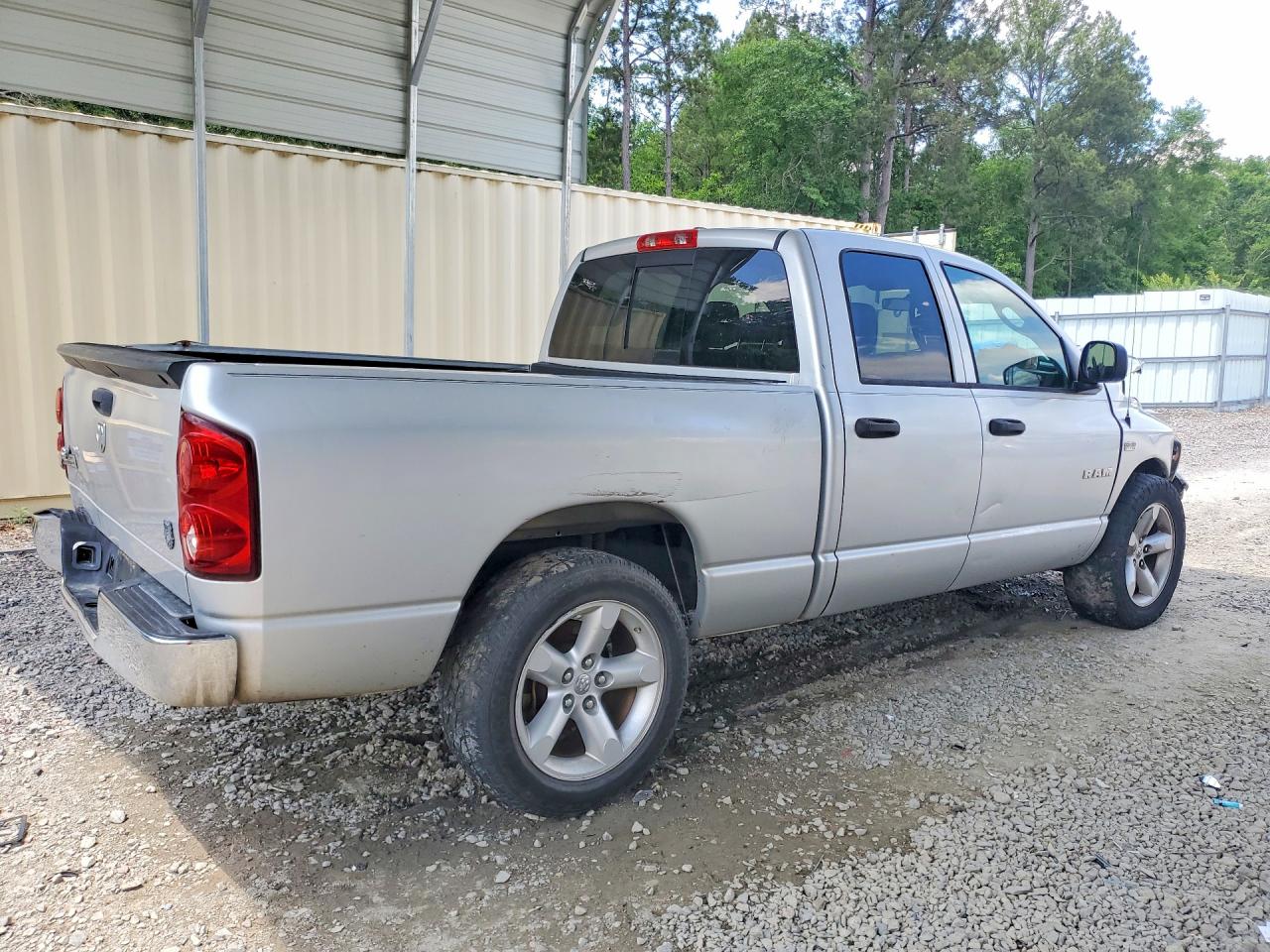 2008 Dodge Ram 1500 St Silver vin: 1D7HA18248S631609