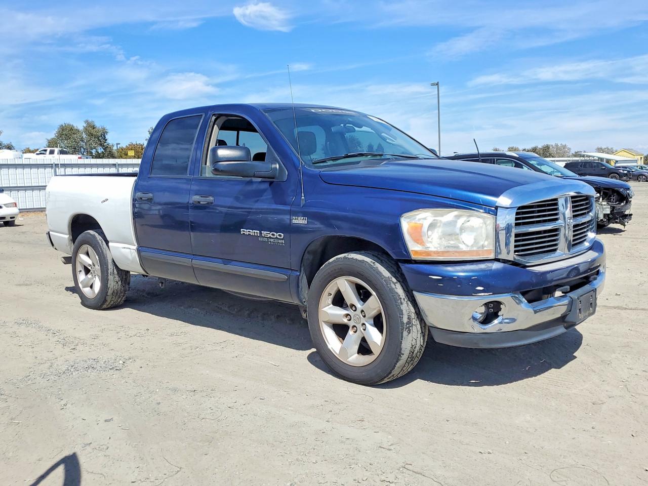 2006 Dodge Ram 1500 St Синий vin: 1D7HA18256S594941