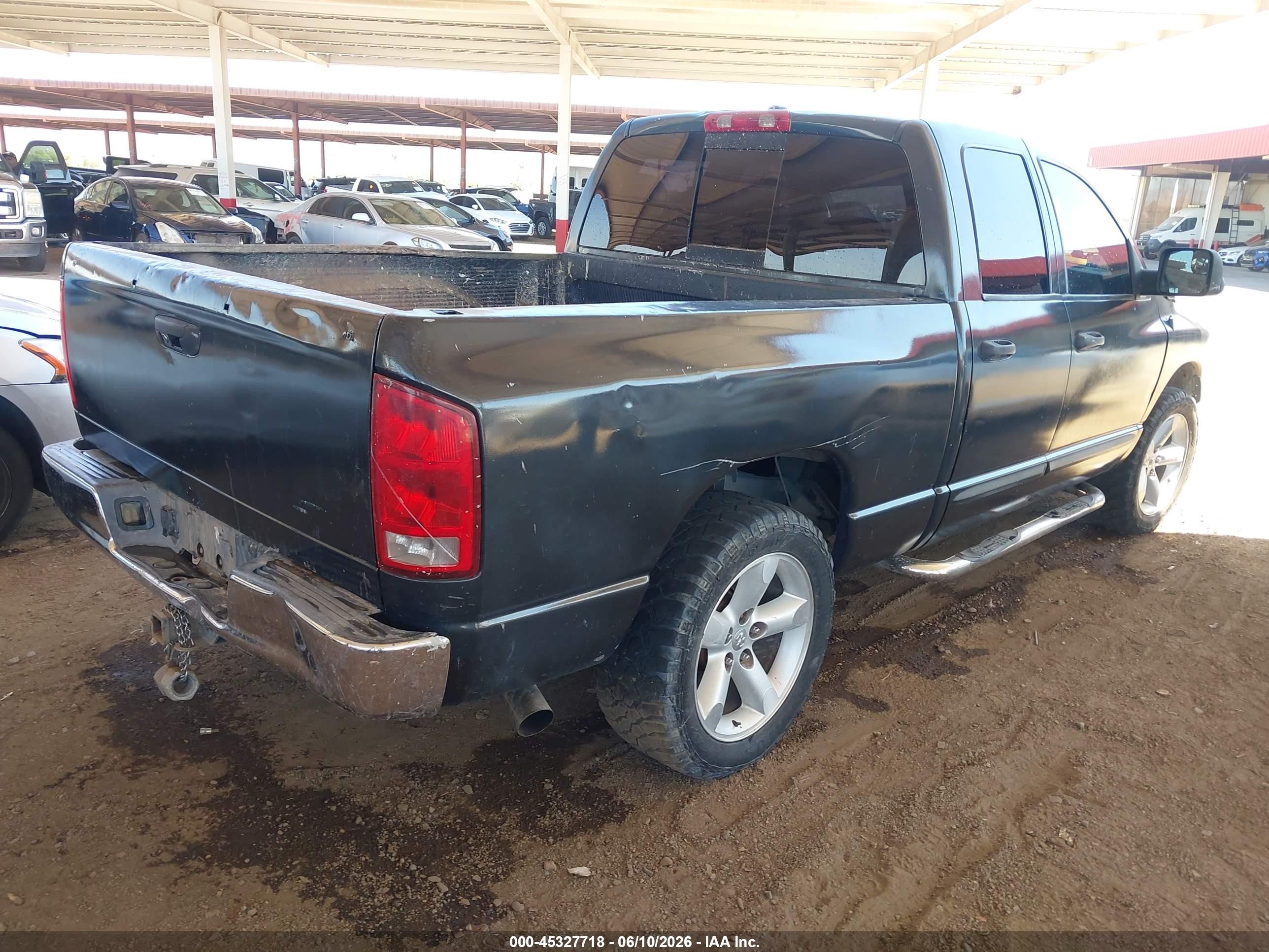 2006 Dodge Ram 1500 Slt Silver vin: 1D7HA18256S618221
