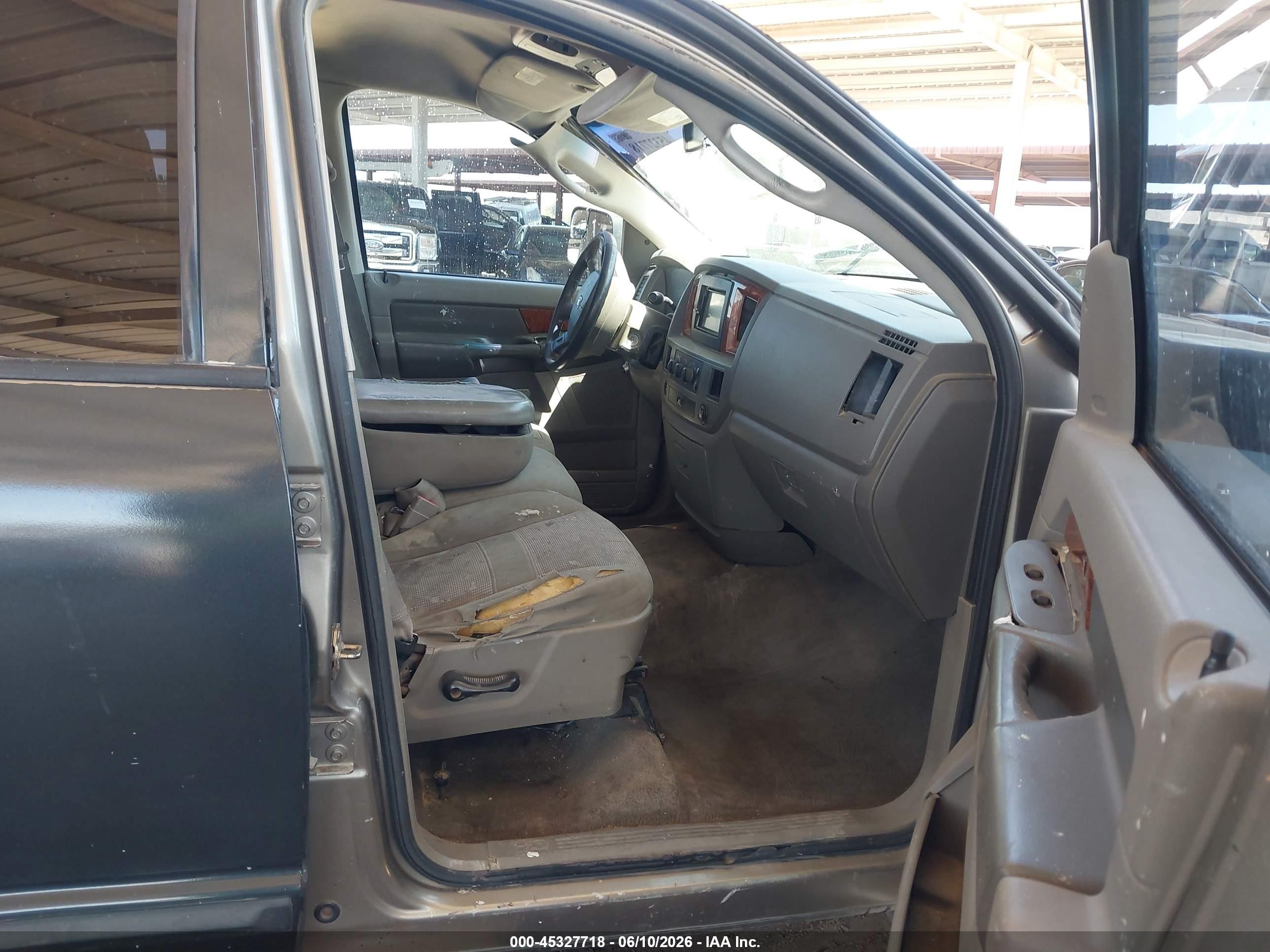 2006 Dodge Ram 1500 Slt Silver vin: 1D7HA18256S618221
