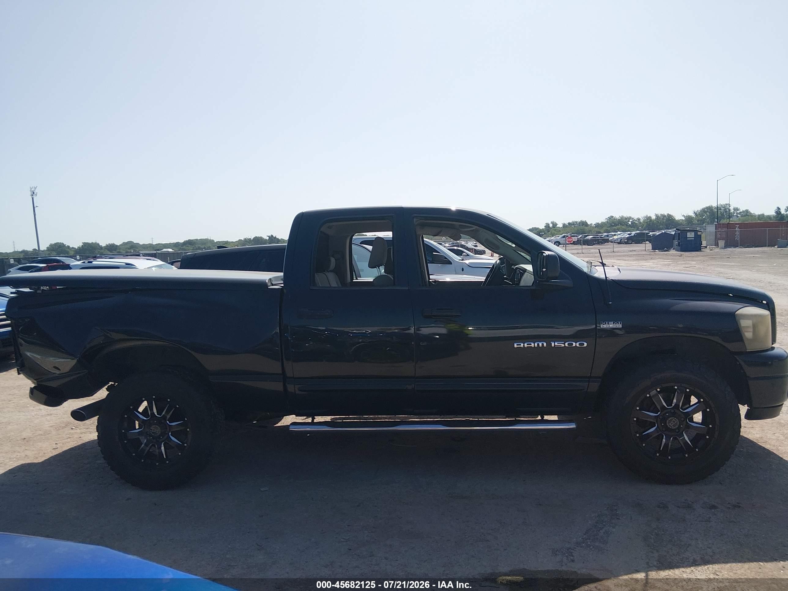 2006 Dodge Ram 1500 Slt Black vin: 1D7HA18256S685305