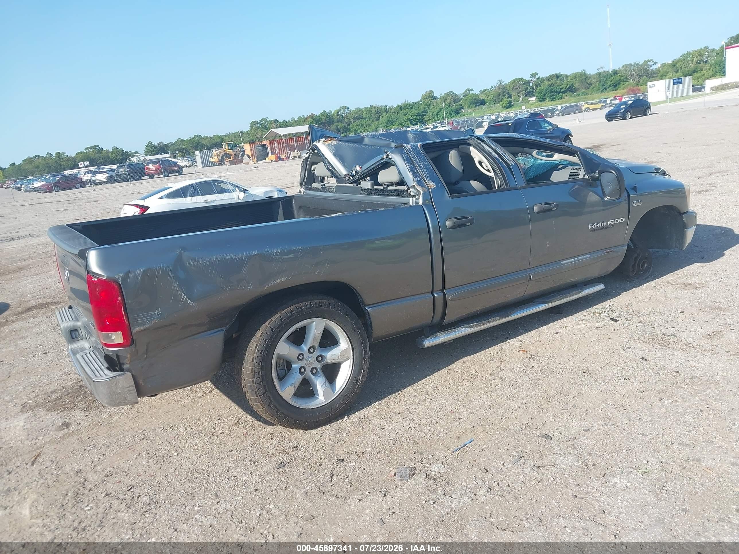 2006 Dodge Ram 1500 Slt Серый vin: 1D7HA18256S686275