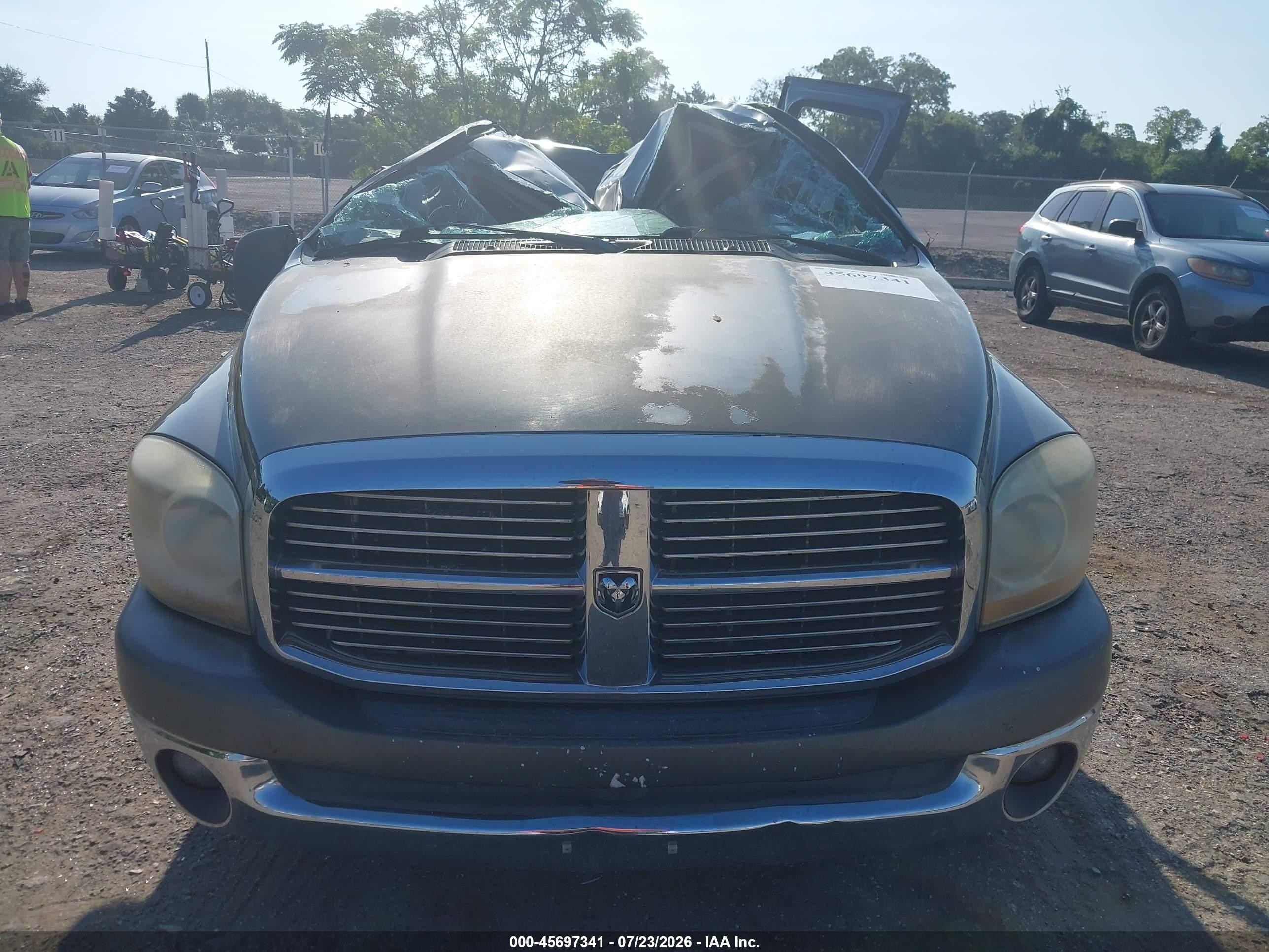 2006 Dodge Ram 1500 Slt Серый vin: 1D7HA18256S686275