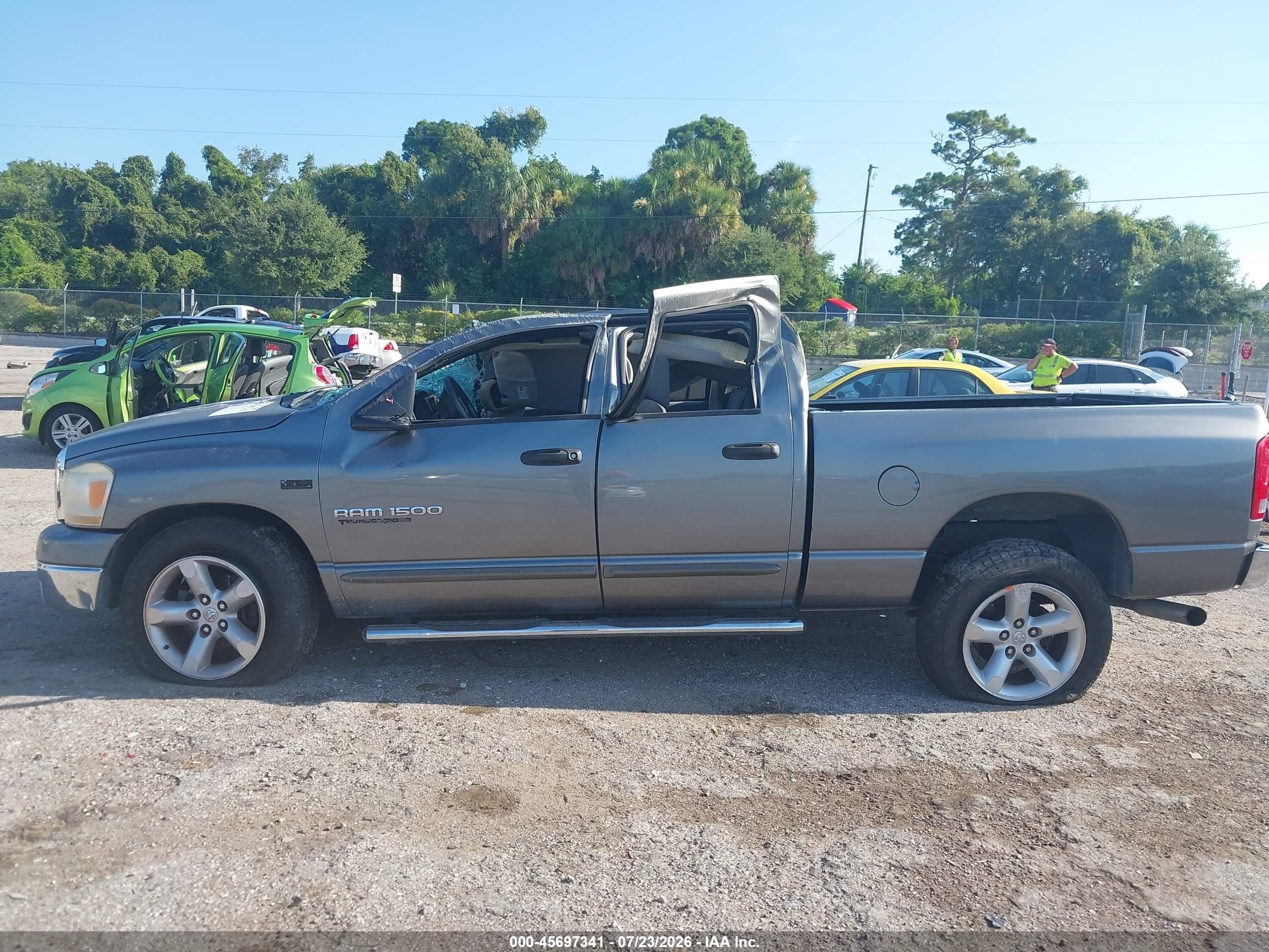 2006 Dodge Ram 1500 Slt Серый vin: 1D7HA18256S686275