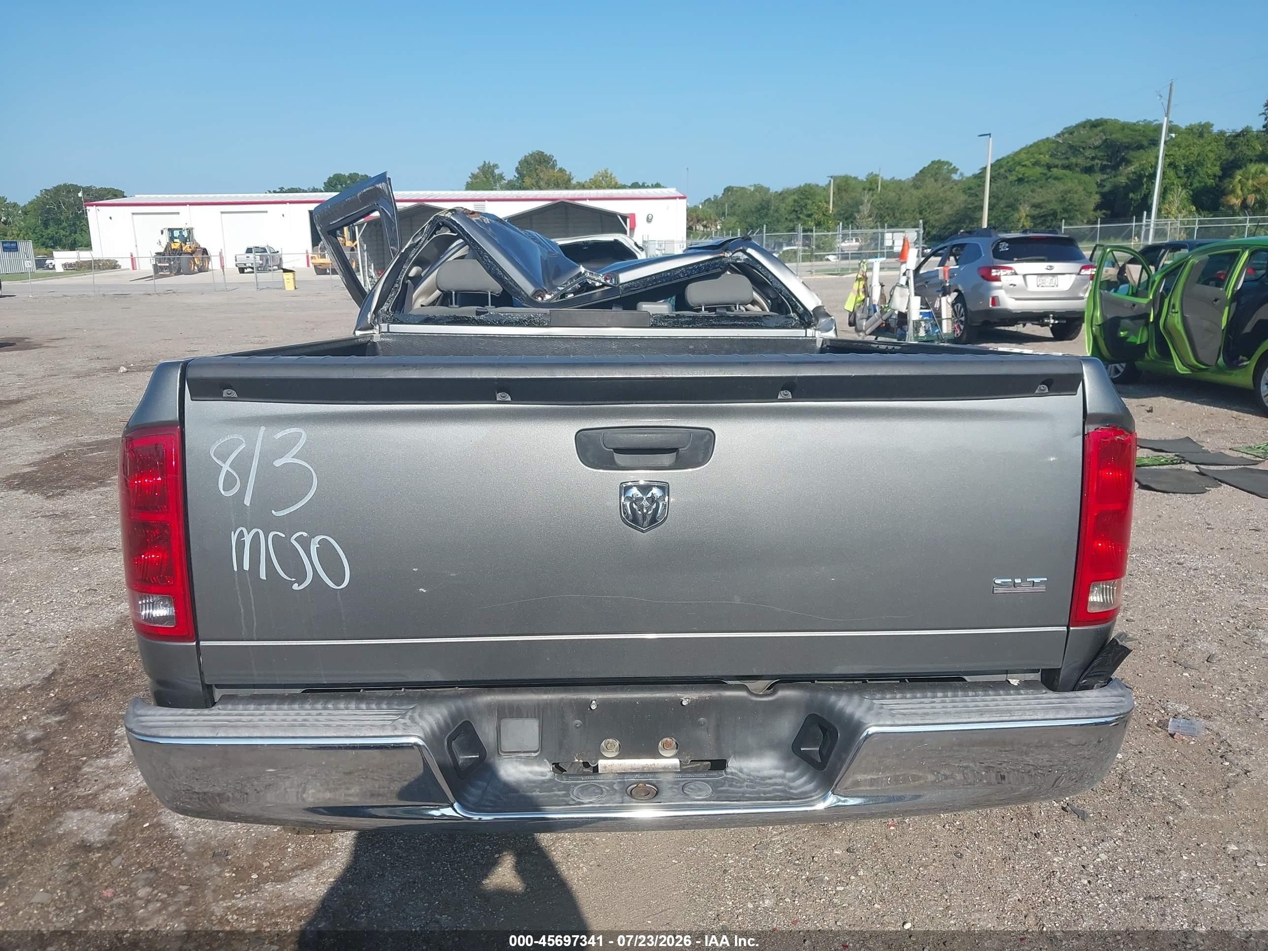 2006 Dodge Ram 1500 Slt Серый vin: 1D7HA18256S686275