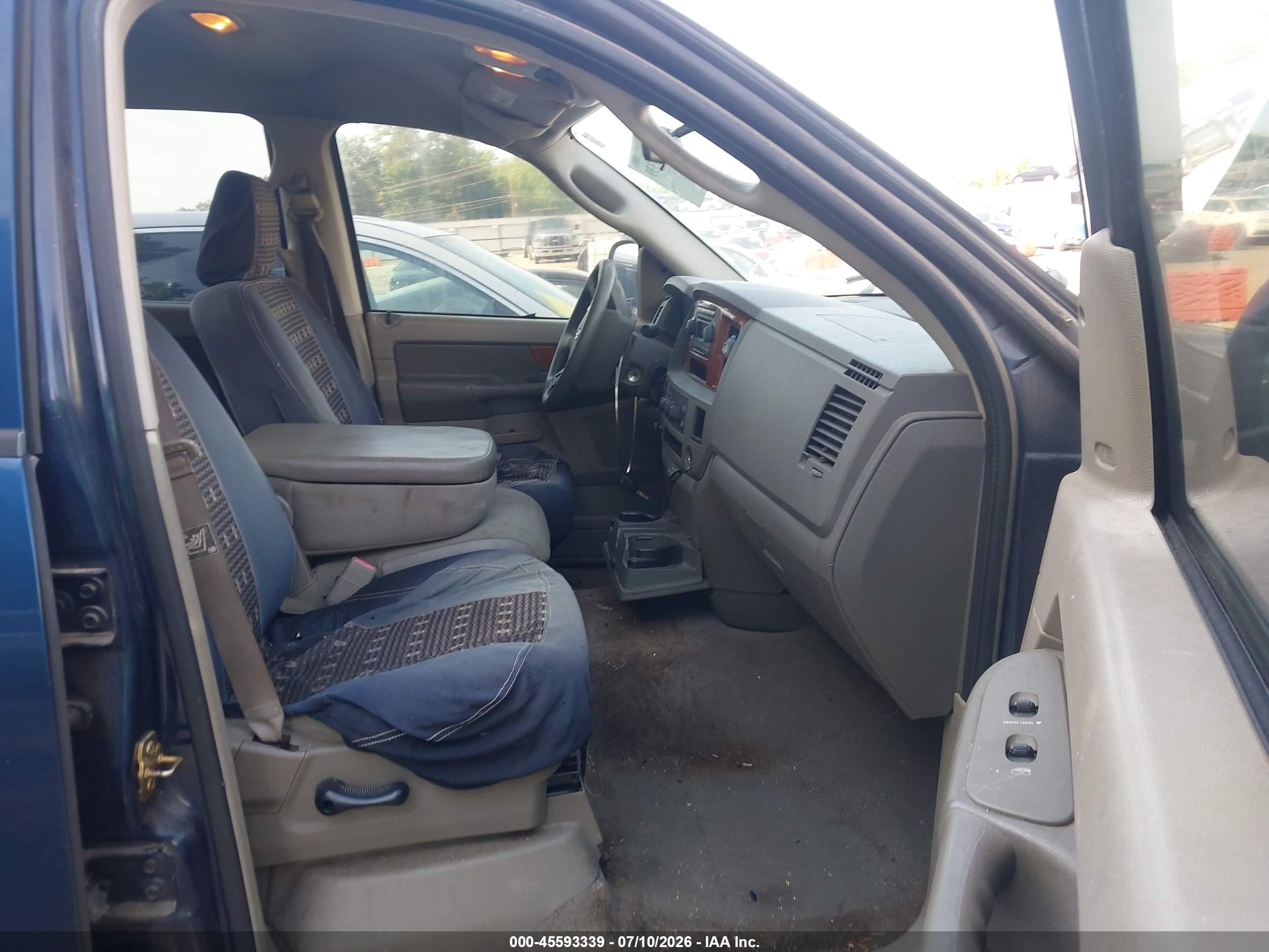 2006 Dodge Ram 1500 Slt Синий vin: 1D7HA18256S699379