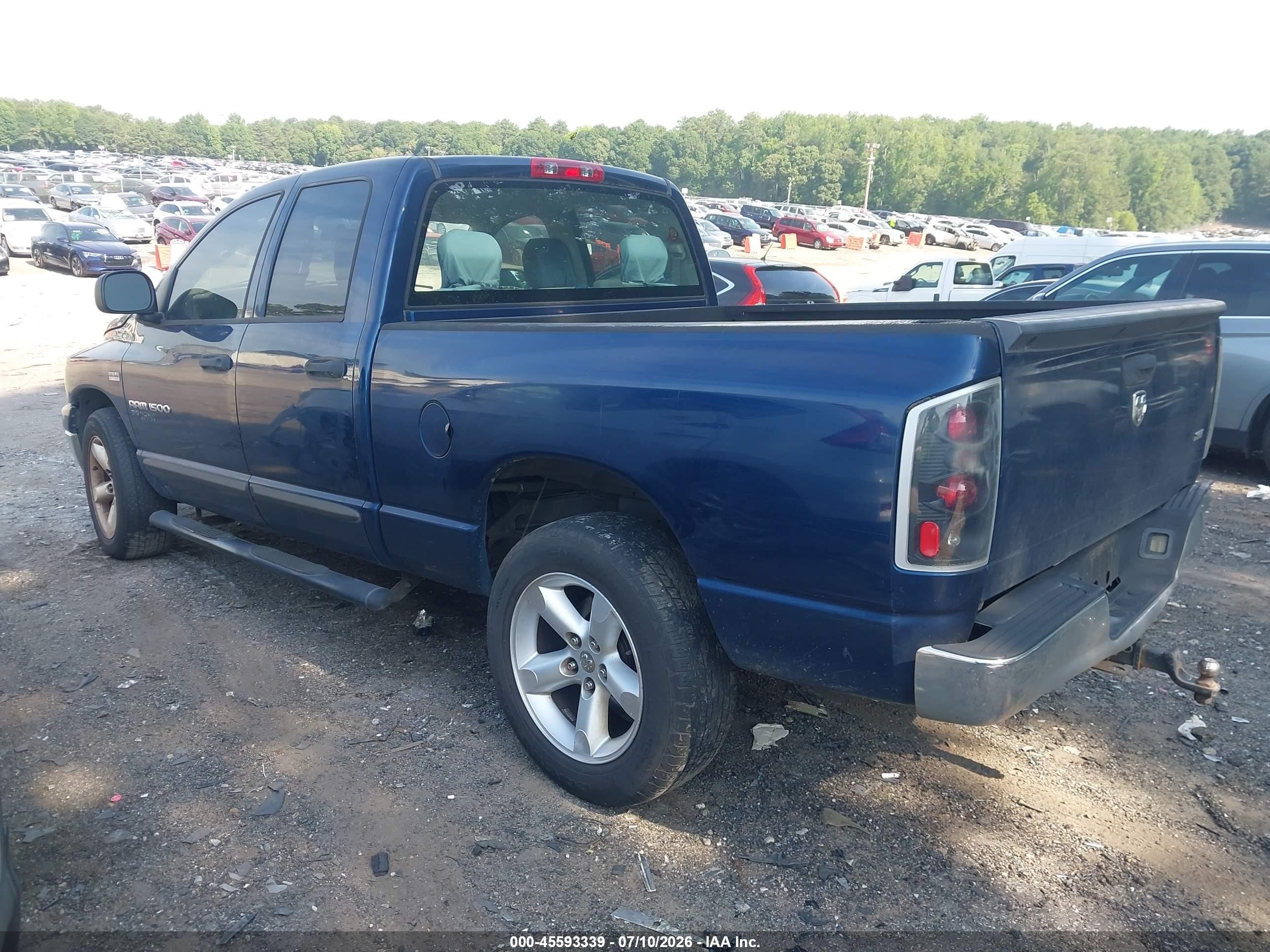 2006 Dodge Ram 1500 Slt Синий vin: 1D7HA18256S699379
