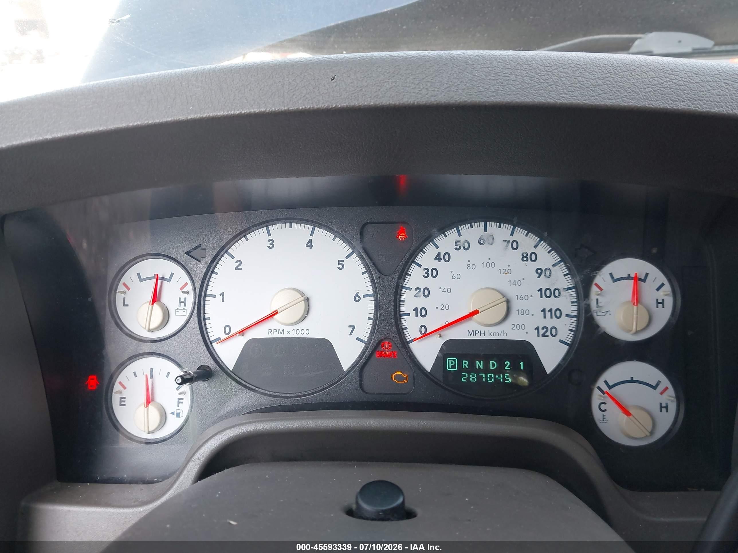 2006 Dodge Ram 1500 Slt Синий vin: 1D7HA18256S699379