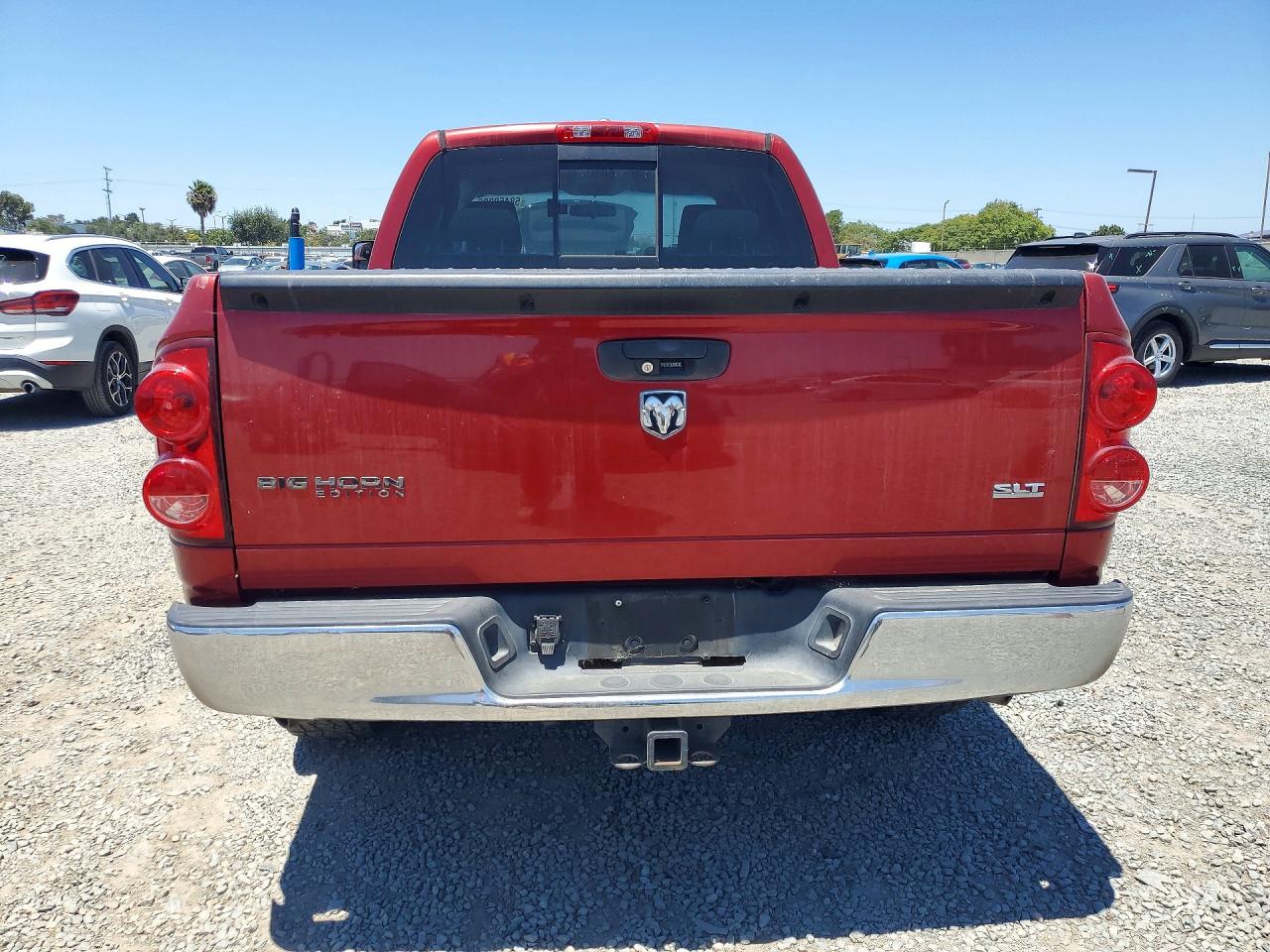 2007 Dodge Ram 1500 St Red vin: 1D7HA18257J510723