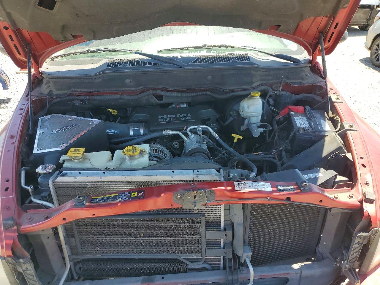 2007 Dodge Ram 1500 St Red vin: 1D7HA18257J510723