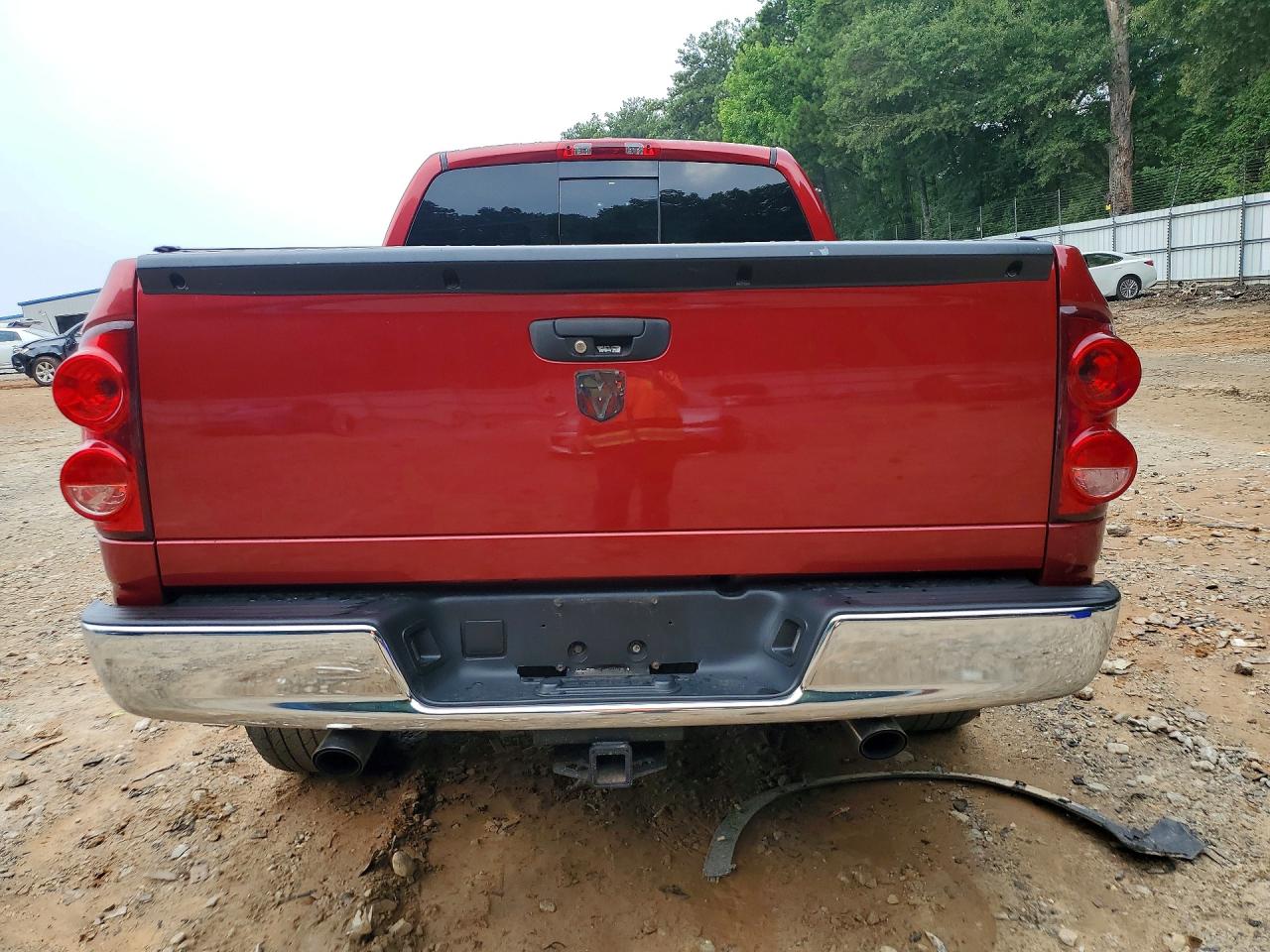 2007 Dodge Ram 1500 St Red vin: 1D7HA18257J640498
