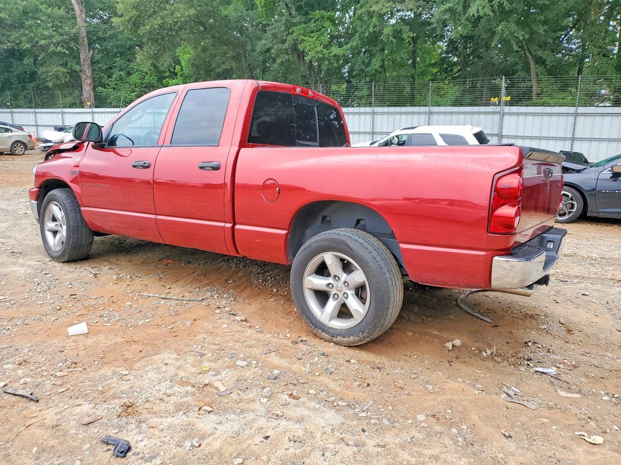 2007 Dodge Ram 1500 St Red vin: 1D7HA18257J640498