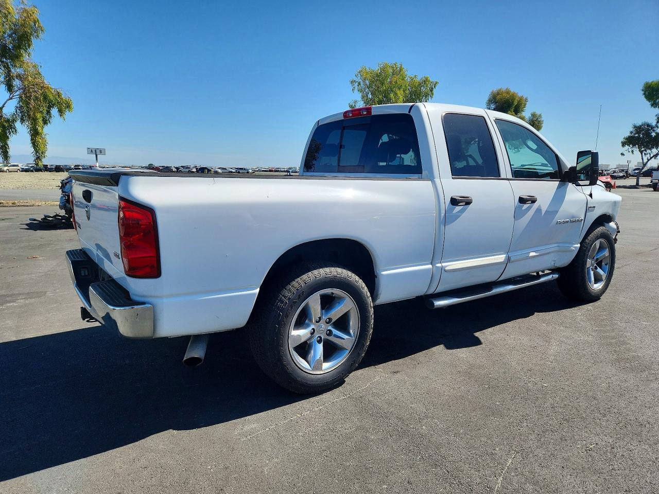 2007 Dodge Ram 1500 St White vin: 1D7HA18257S132512