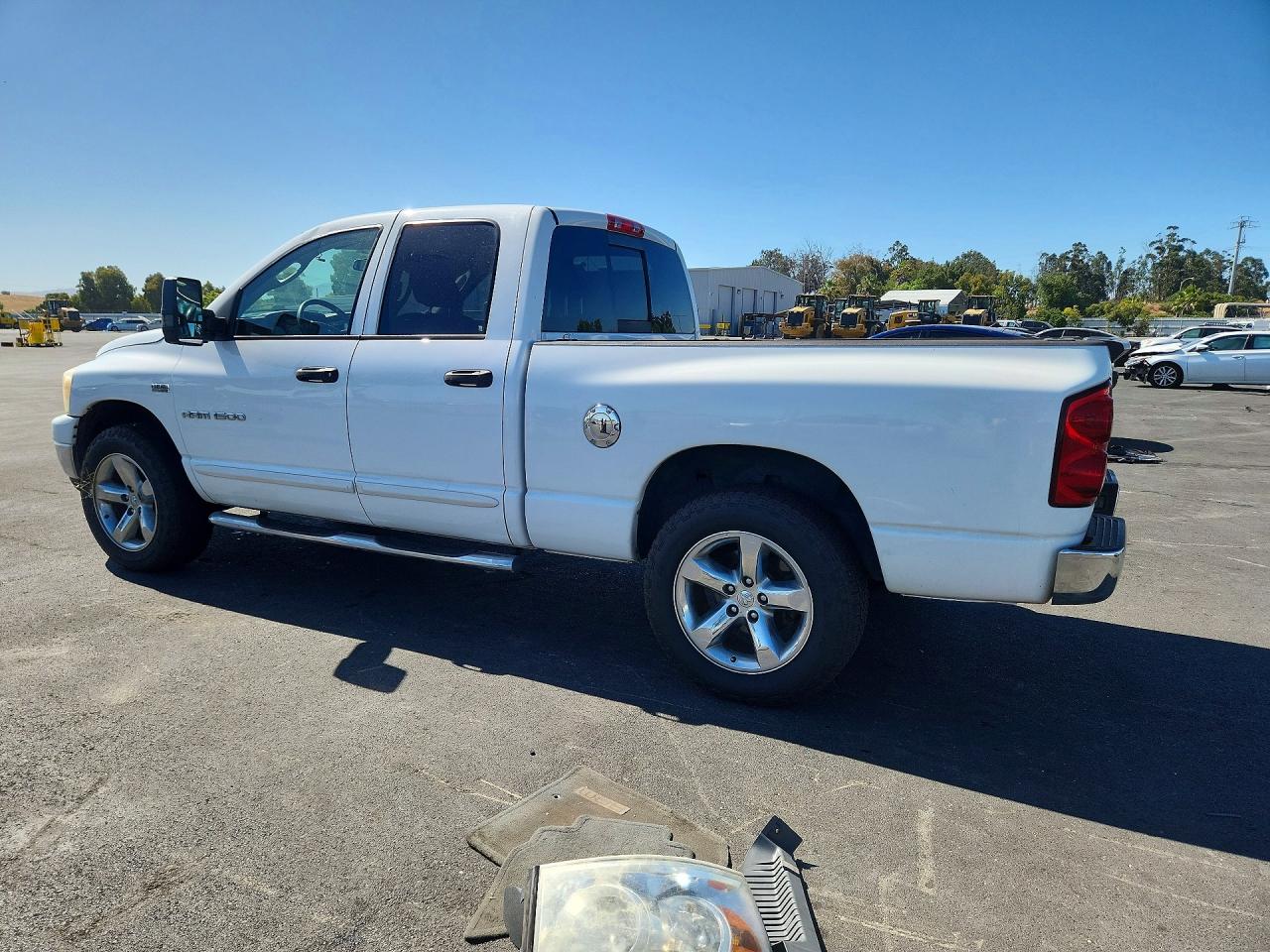 2007 Dodge Ram 1500 St White vin: 1D7HA18257S132512