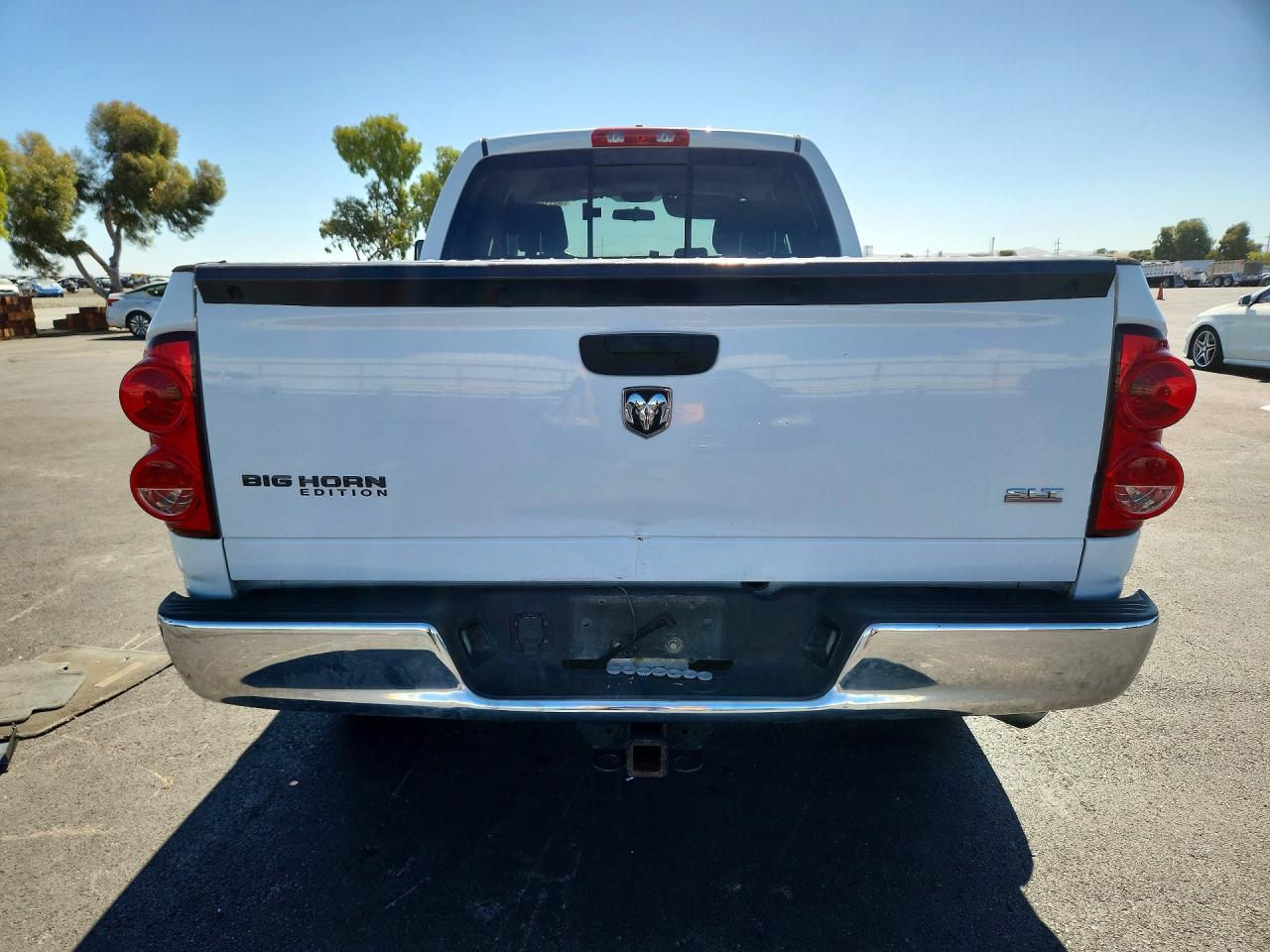 2007 Dodge Ram 1500 St White vin: 1D7HA18257S132512