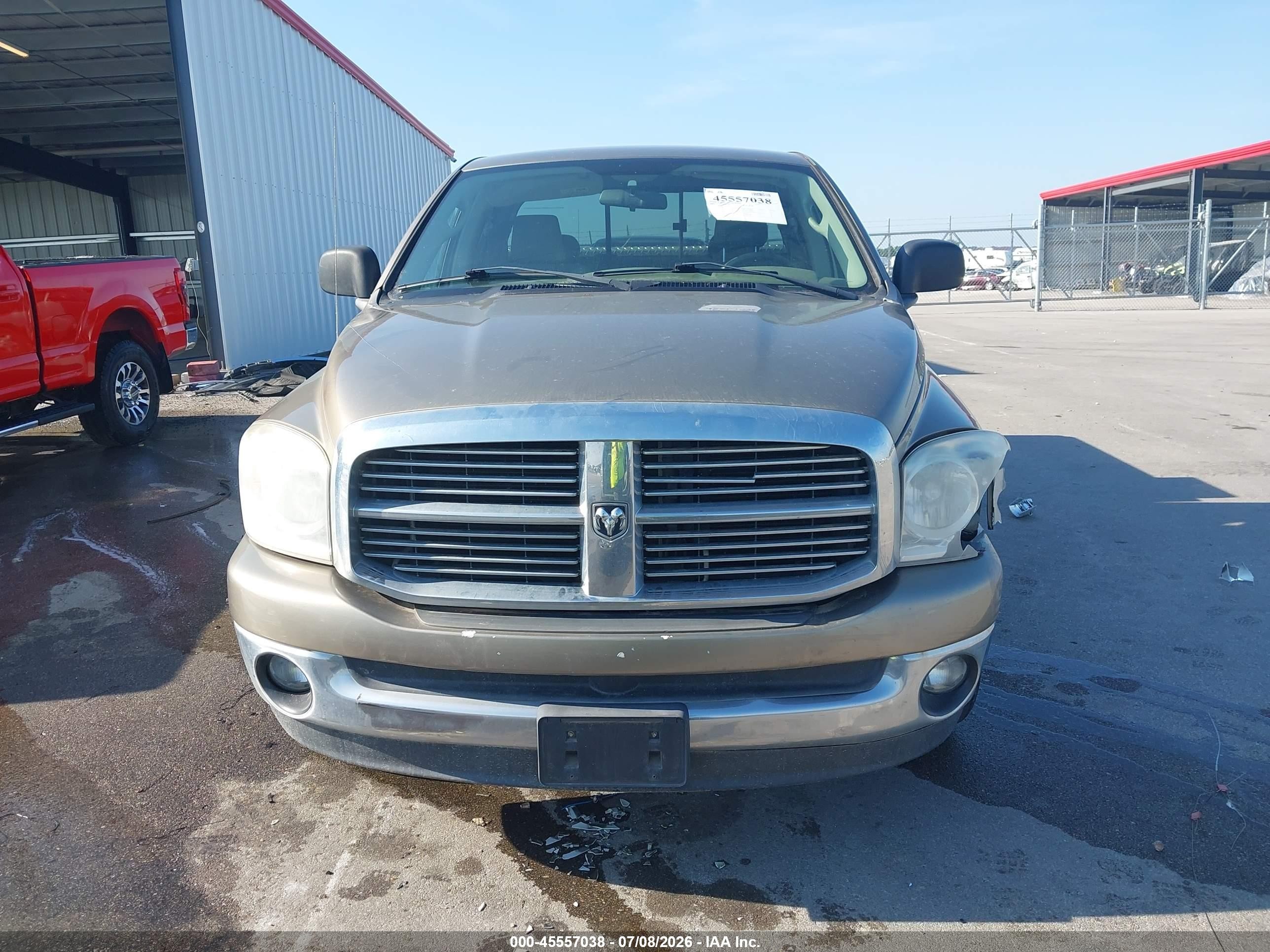2007 Dodge Ram 1500 Slt Серый vin: 1D7HA18257S133255