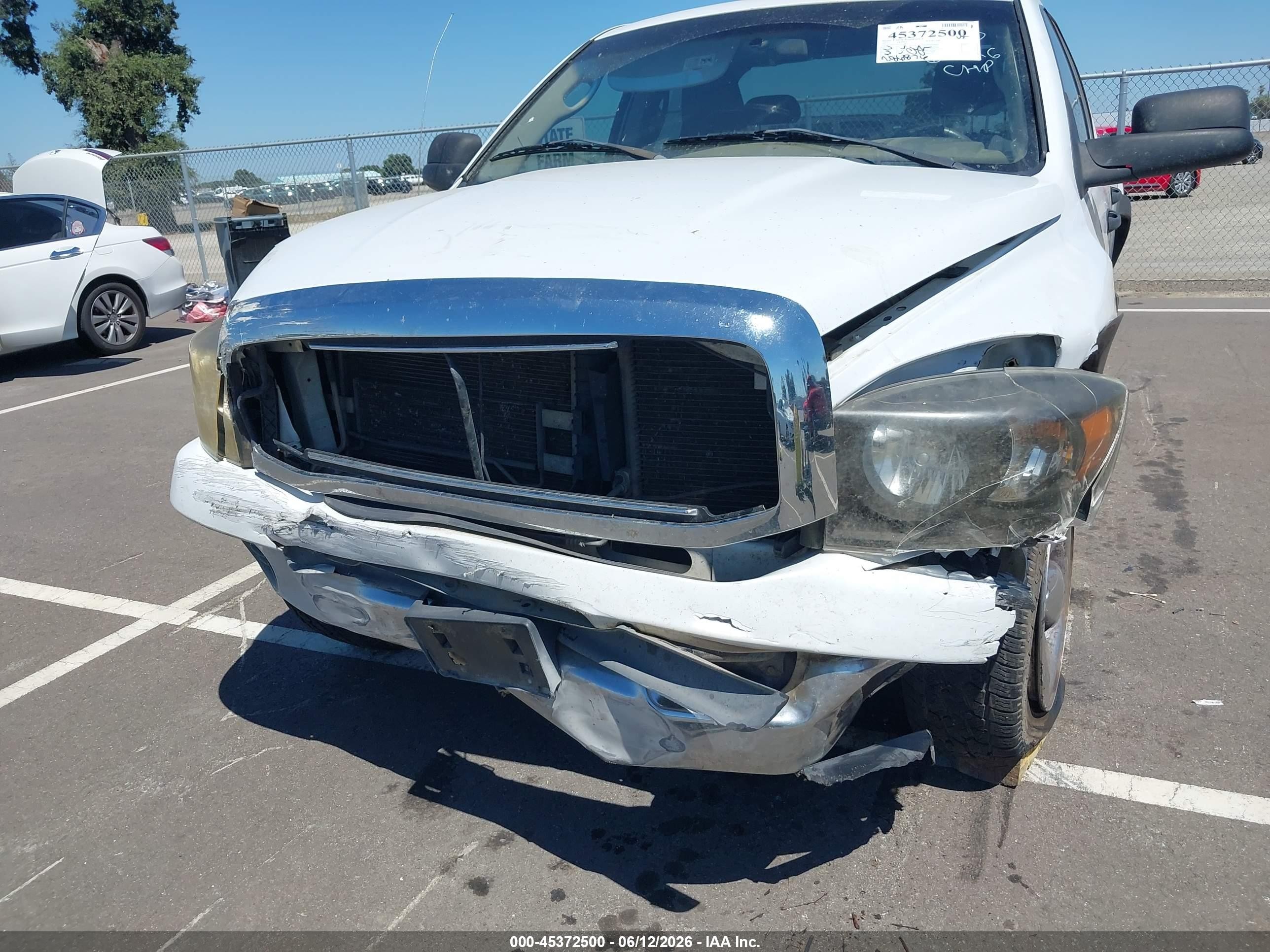 2007 Dodge Ram 1500 Slt White vin: 1D7HA18257S169897