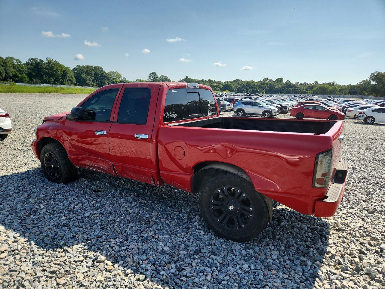 2007 Dodge Ram 1500 St Red vin: 1D7HA18257S228771