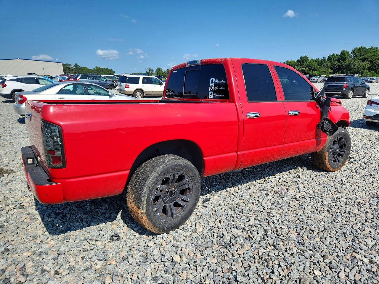 2007 Dodge Ram 1500 St Red vin: 1D7HA18257S228771