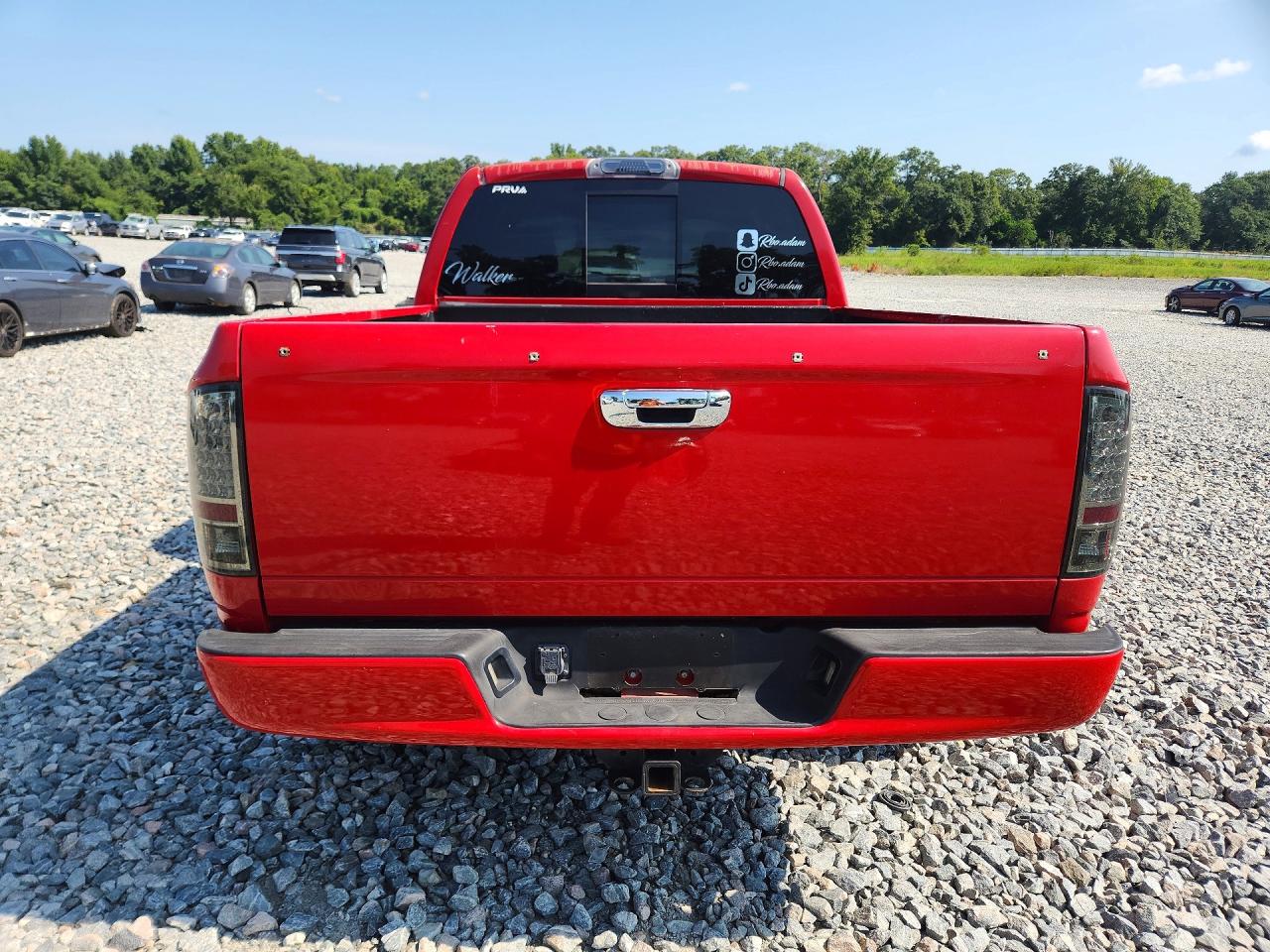 2007 Dodge Ram 1500 St Red vin: 1D7HA18257S228771