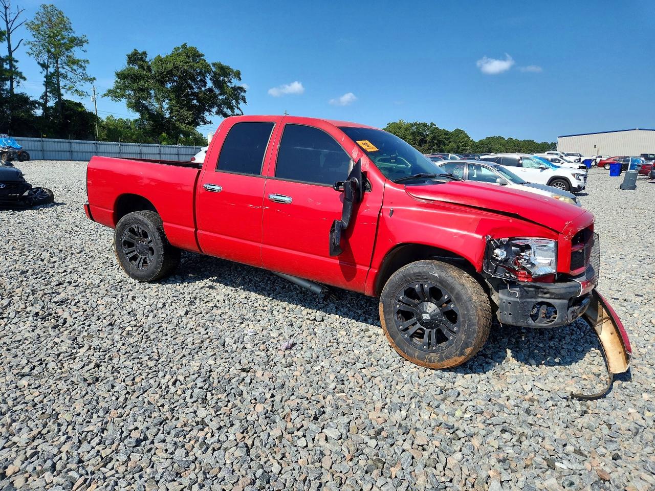 2007 Dodge Ram 1500 St Red vin: 1D7HA18257S228771