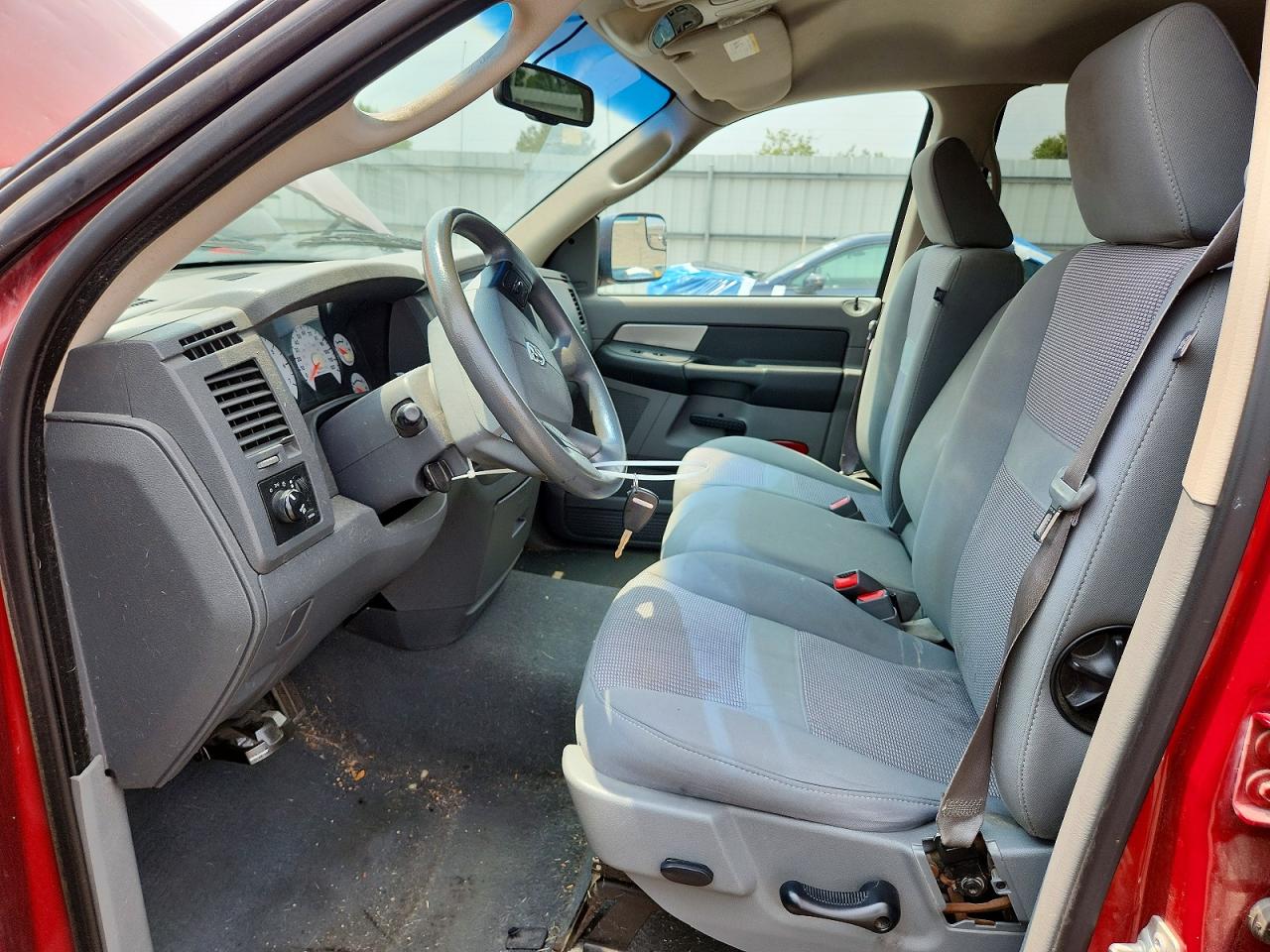 2007 Dodge Ram 1500 St Красный vin: 1D7HA18257S232819