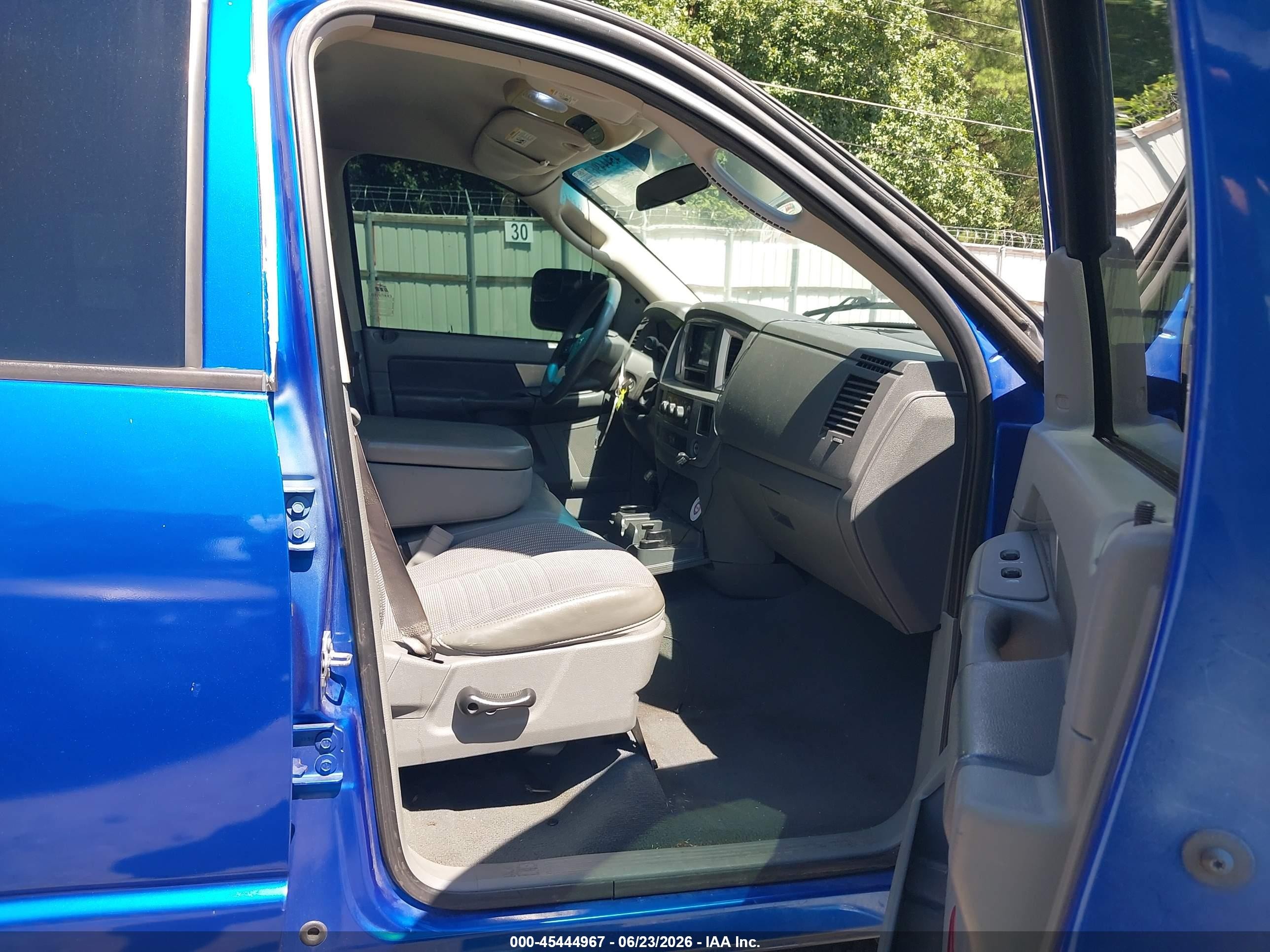2008 Dodge Ram 1500 Slt Blue vin: 1D7HA18258J220354
