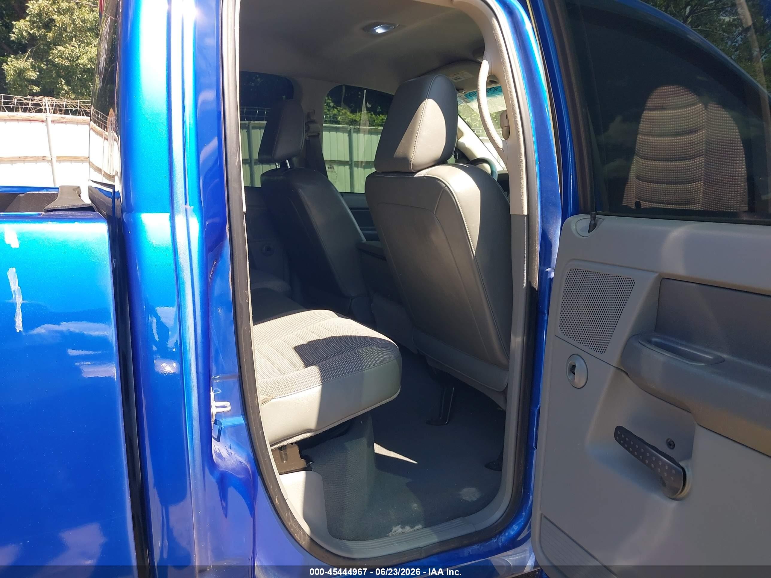 2008 Dodge Ram 1500 Slt Blue vin: 1D7HA18258J220354