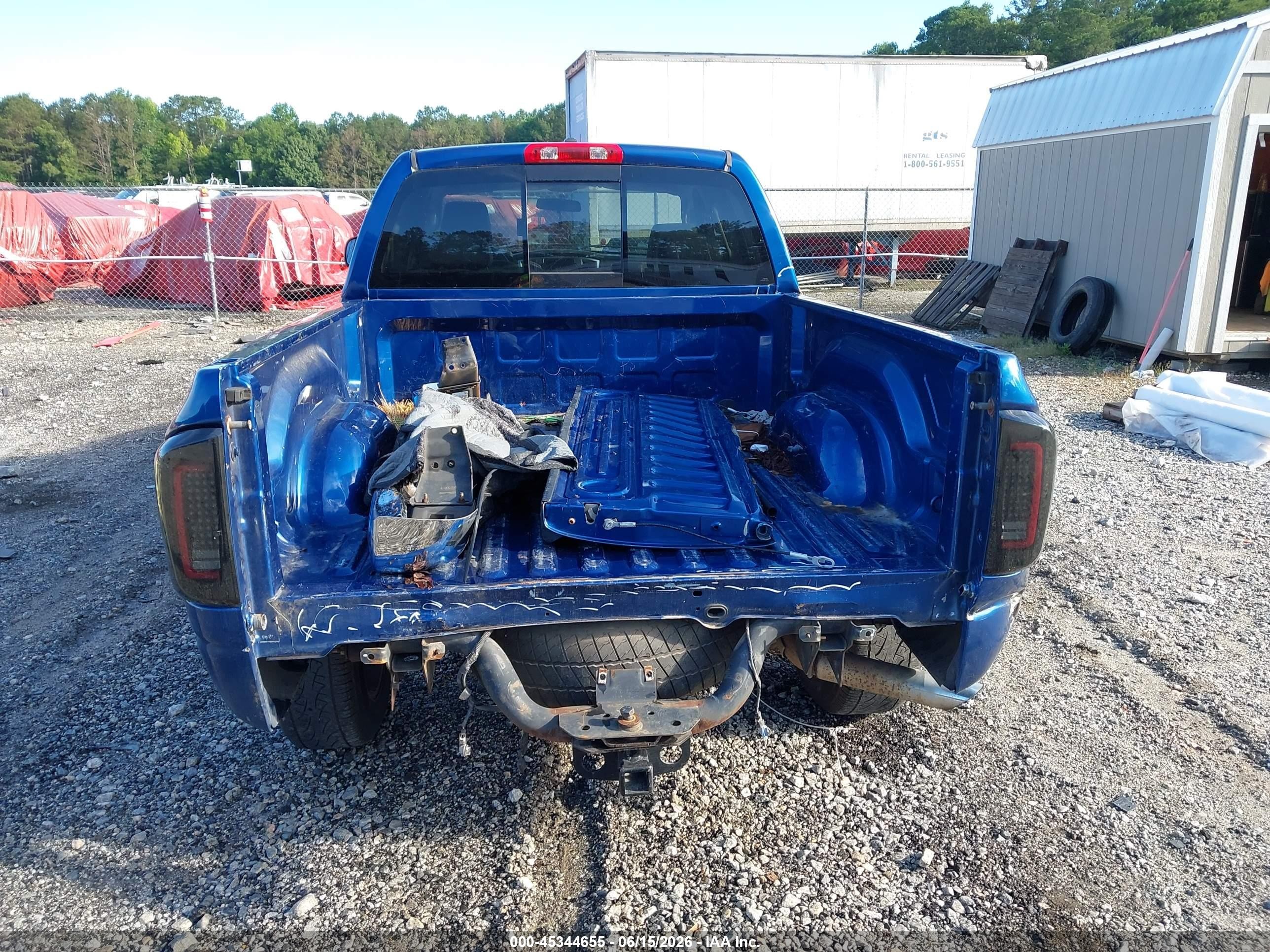 2008 Dodge Ram 1500 Slt Синий vin: 1D7HA18258S636186