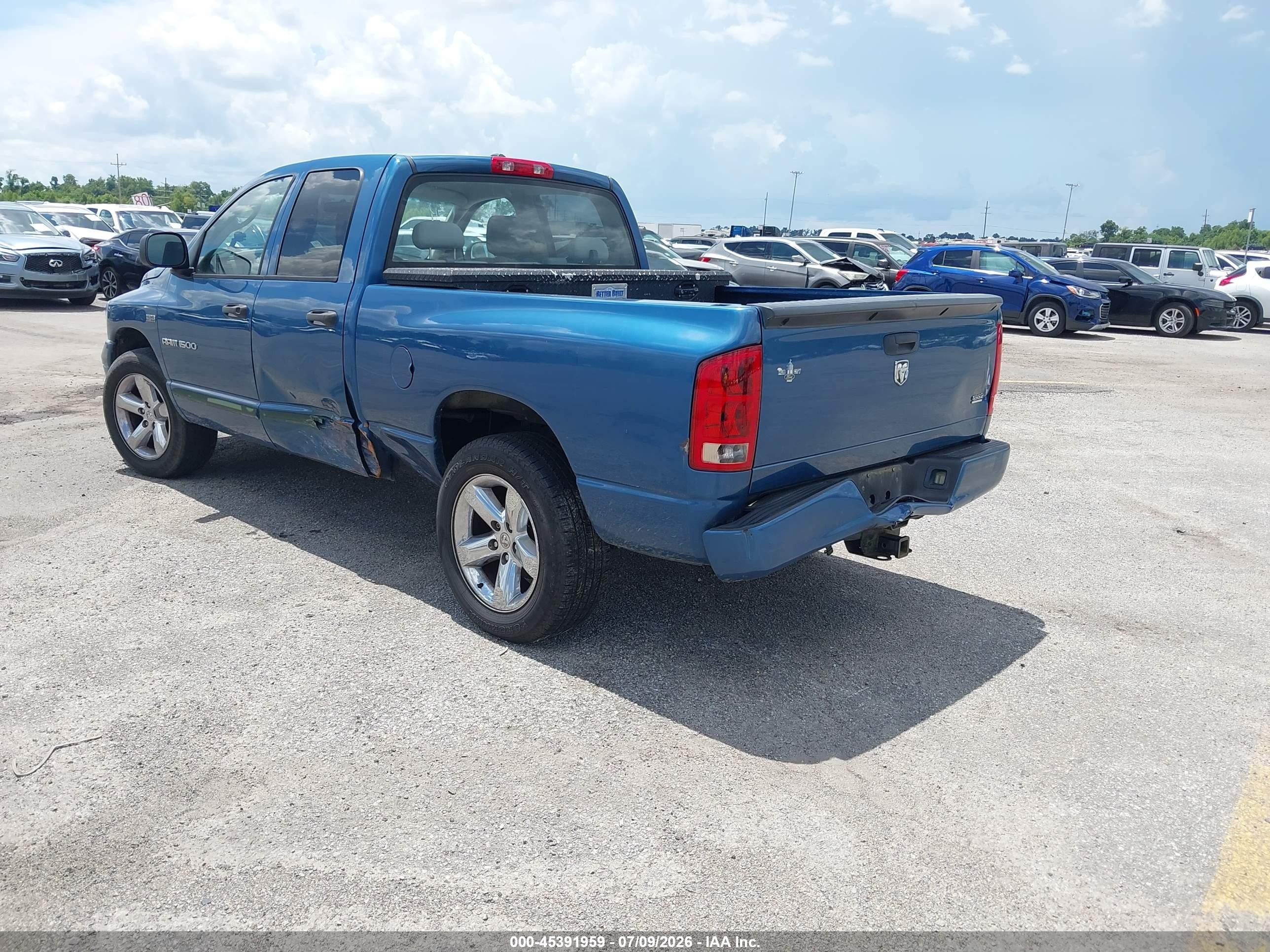 2006 Dodge Ram 1500 Slt Blue vin: 1D7HA18266S549491