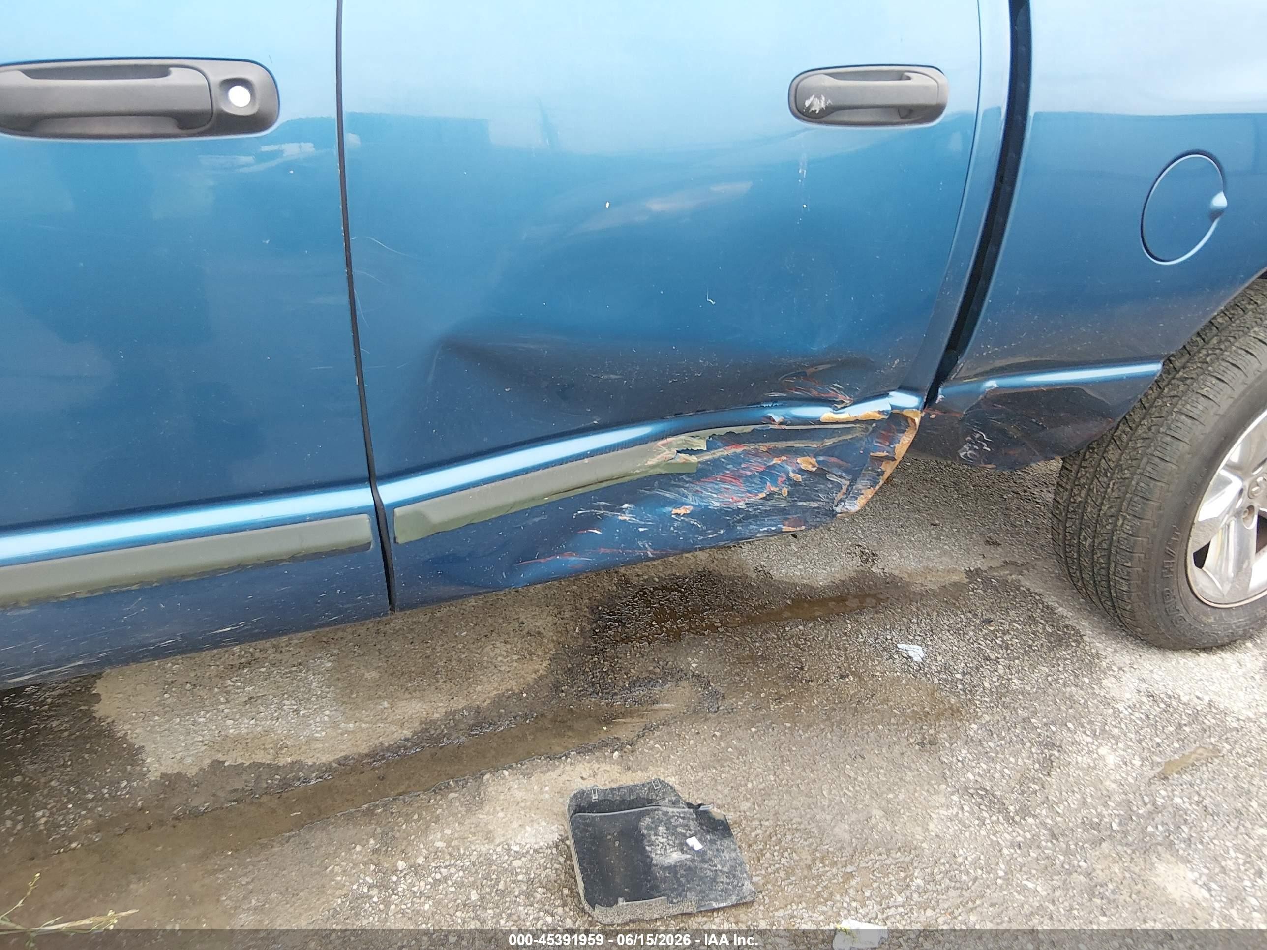 2006 Dodge Ram 1500 Slt Blue vin: 1D7HA18266S549491