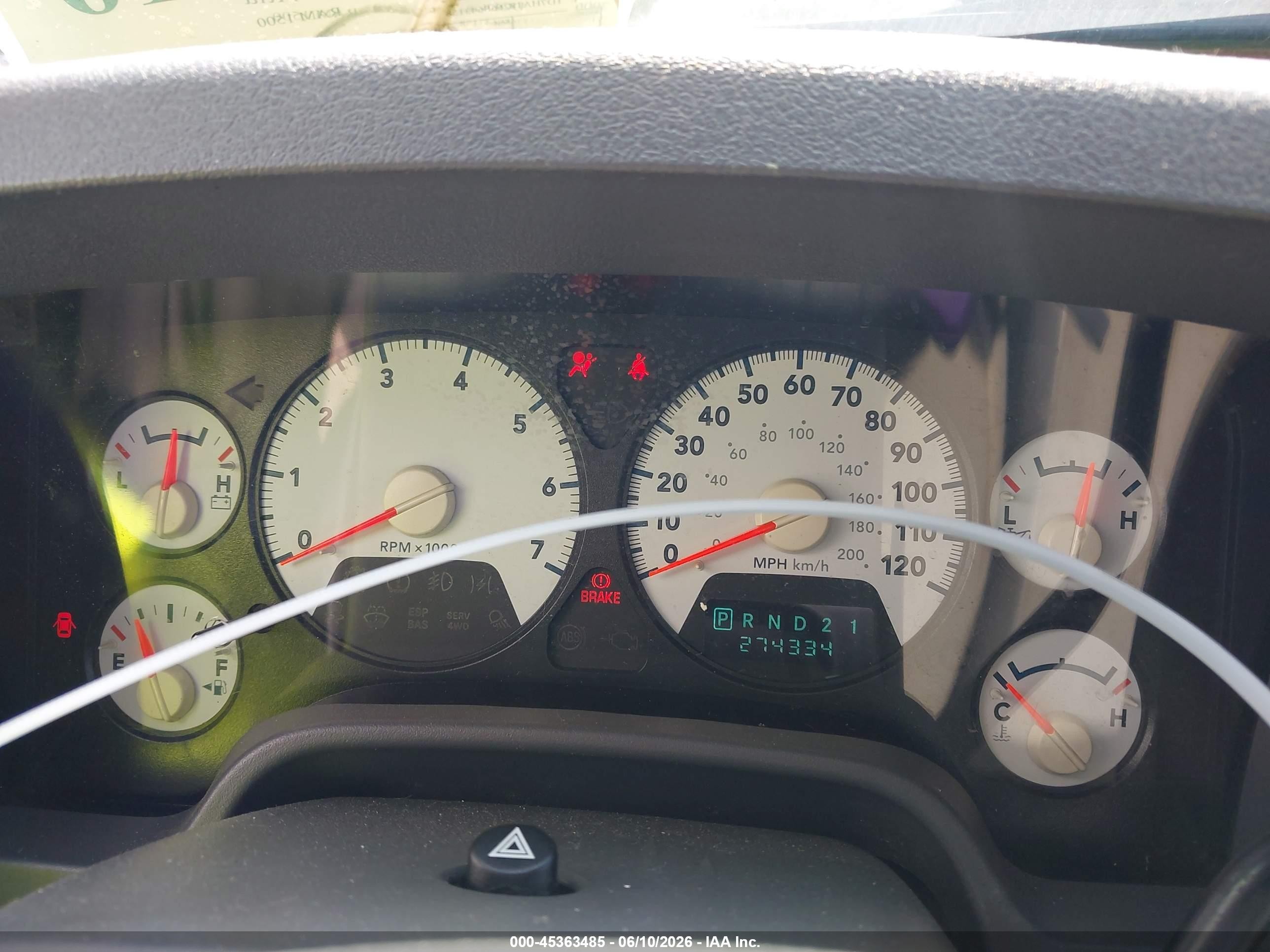 2006 Dodge Ram 1500 Slt White vin: 1D7HA18266S643158
